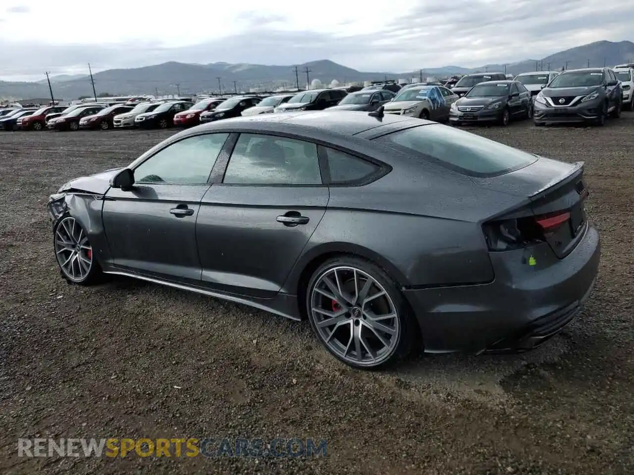 2 Photograph of a damaged car WAUFACF51SA013586 AUDI A5 2025