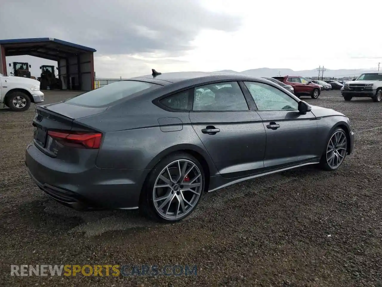 3 Photograph of a damaged car WAUFACF51SA013586 AUDI A5 2025
