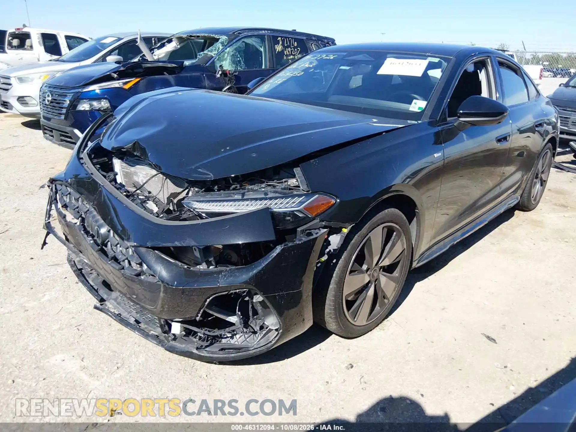 2 Photograph of a damaged car WAU5ACFU5TN024250 AUDI A5 2026