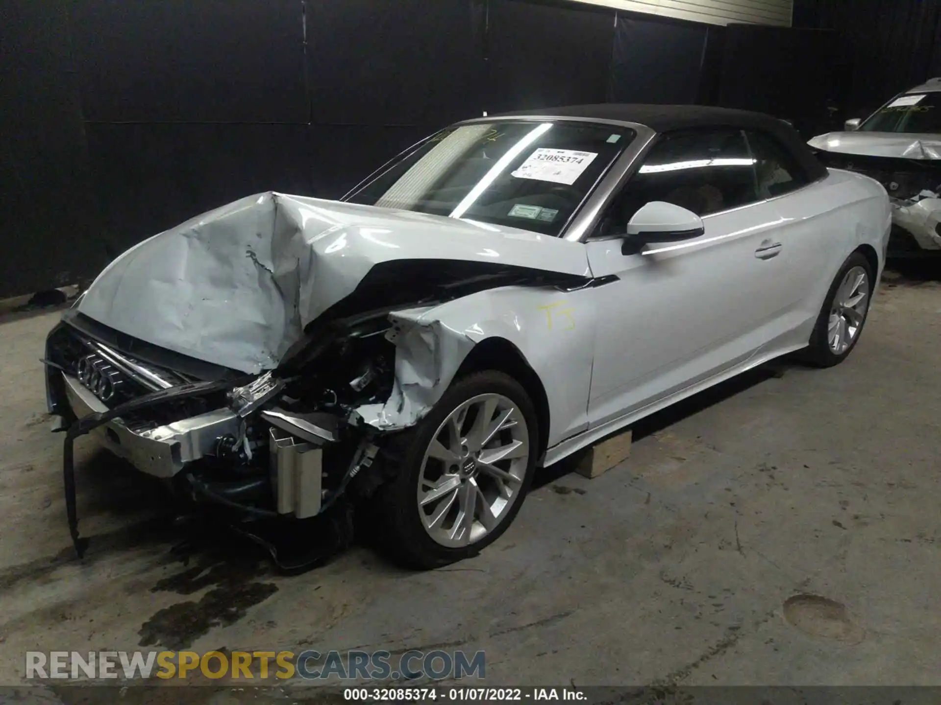 2 Photograph of a damaged car WAU2NGF58LN004288 AUDI A5 CABRIOLET 2020
