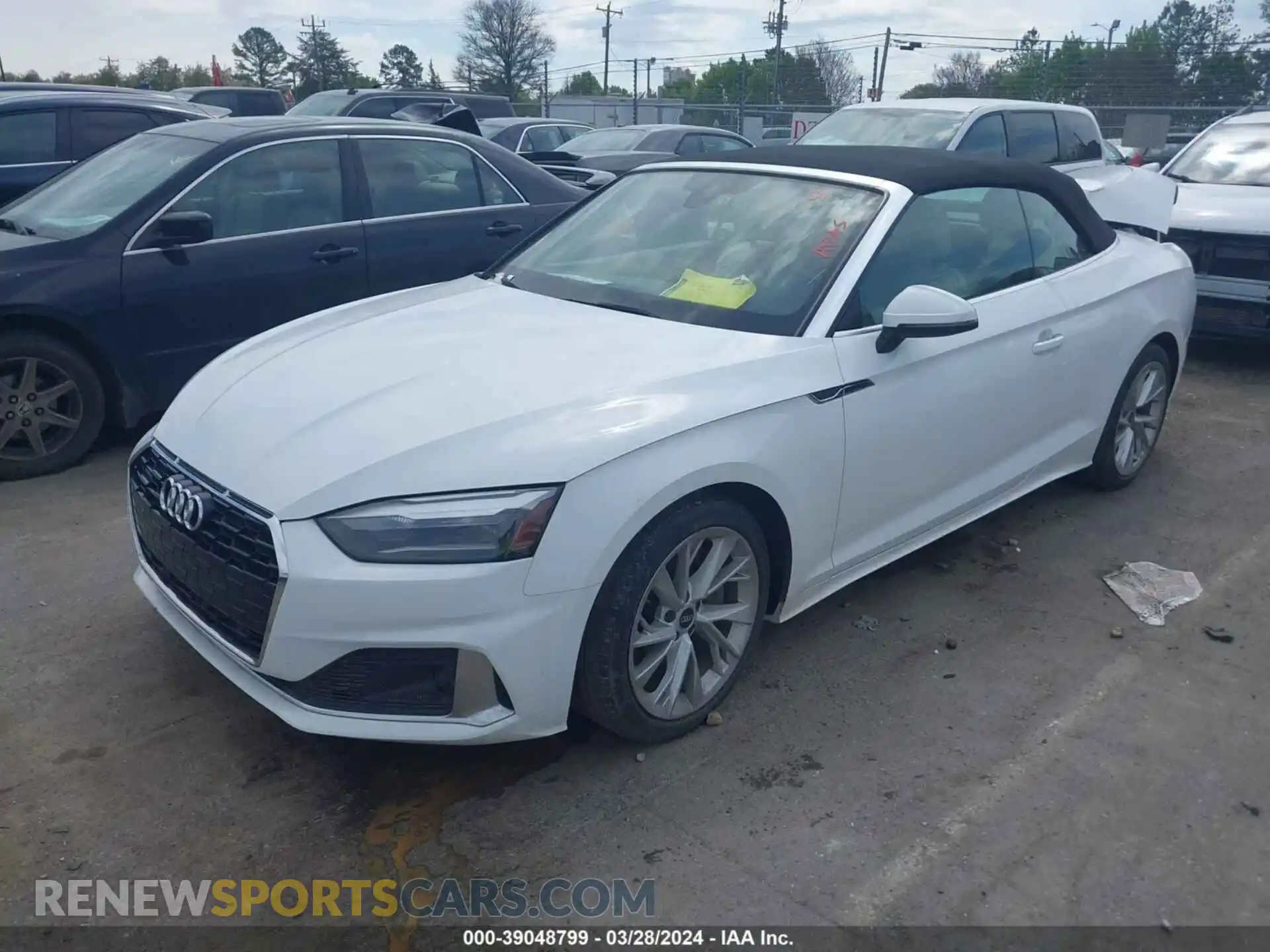 2 Photograph of a damaged car WAU2AGF51MN002489 AUDI A5 CABRIOLET 2021