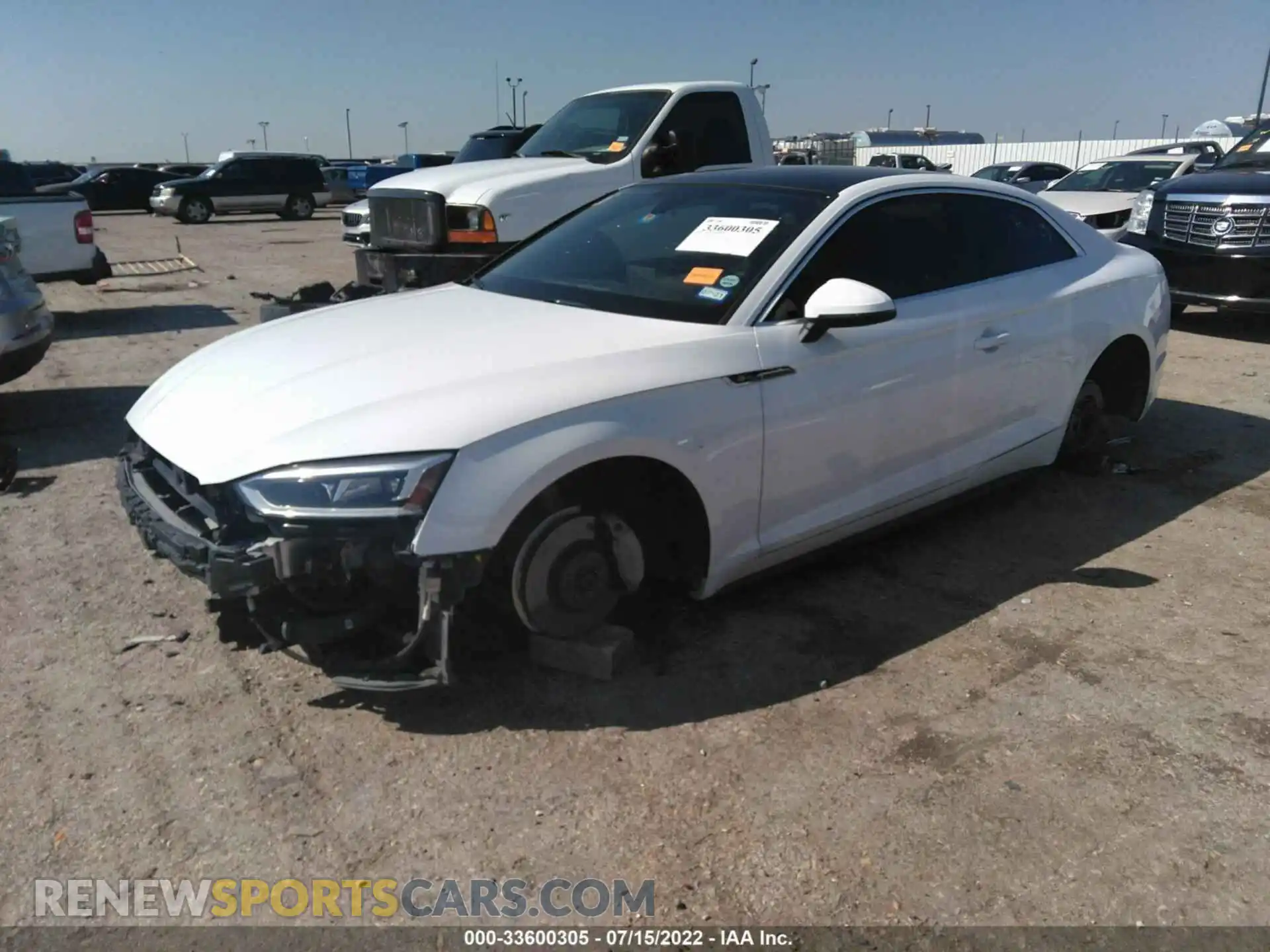 2 Фотография поврежденного автомобиля WAUSNAF56KA064184 AUDI A5 COUPE 2019