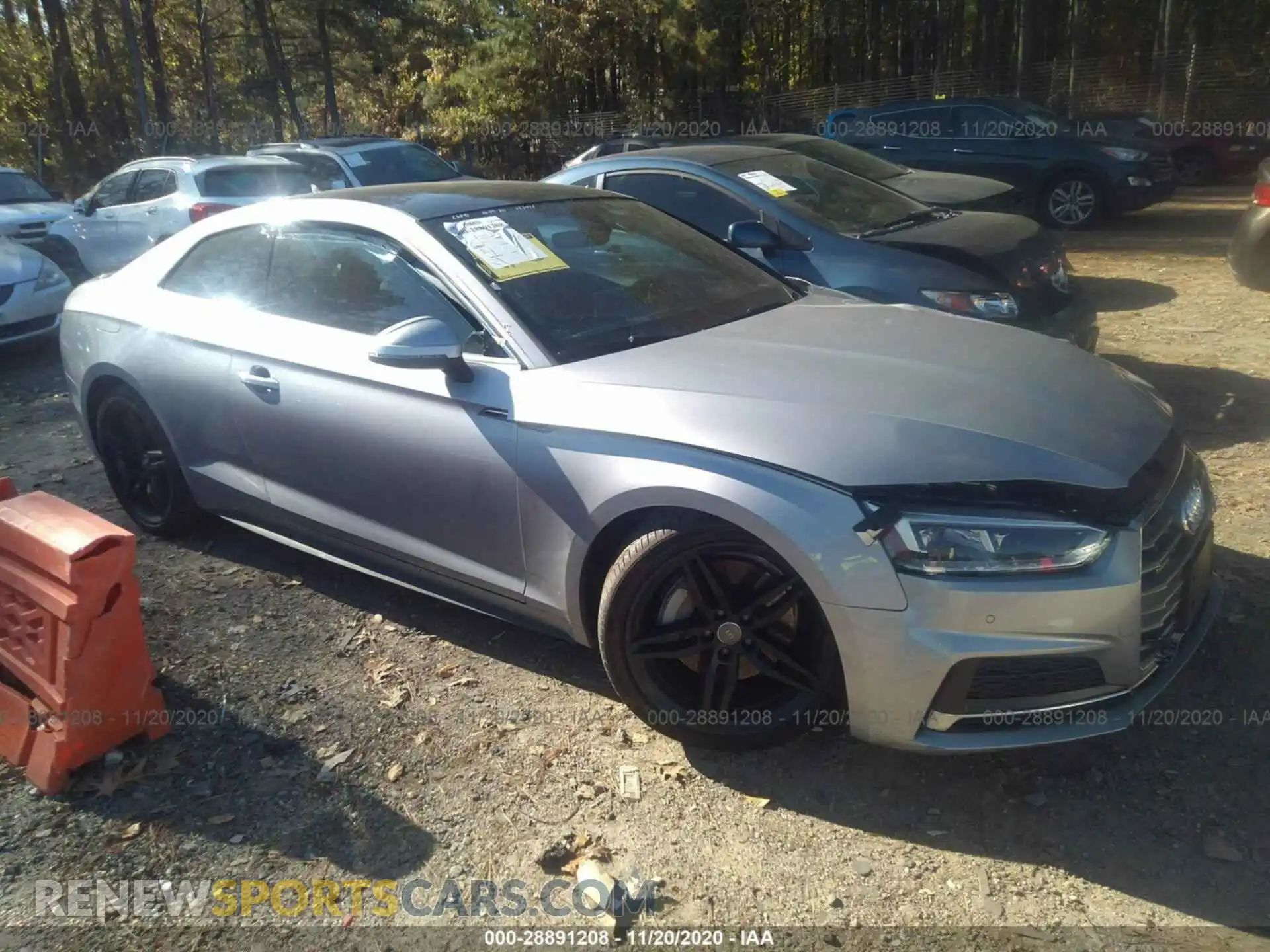 1 Photograph of a damaged car WAUTNAF50KA032237 AUDI A5 COUPE 2019
