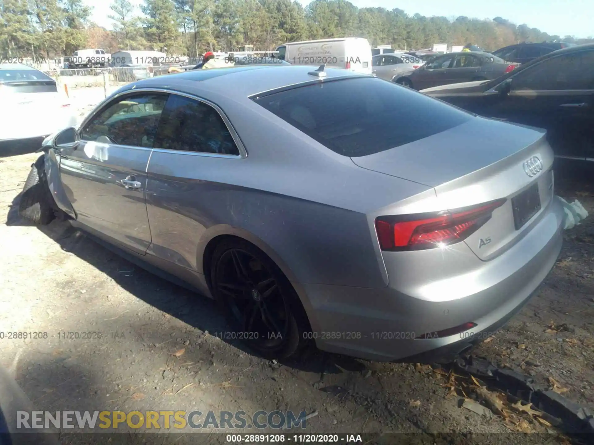 3 Photograph of a damaged car WAUTNAF50KA032237 AUDI A5 COUPE 2019