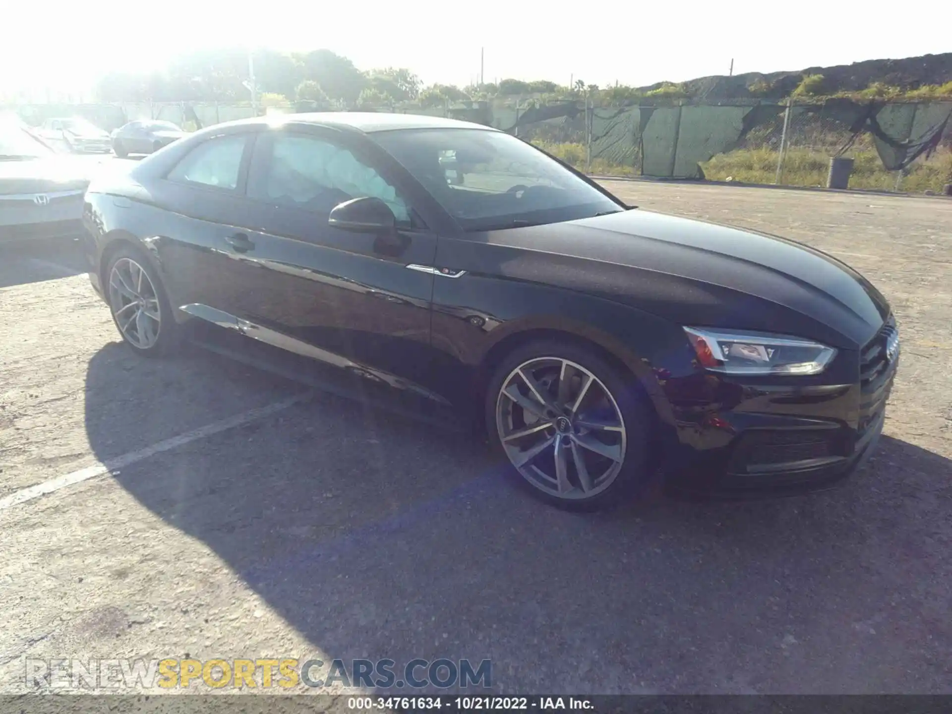 1 Photograph of a damaged car WAUTNAF58KA060495 AUDI A5 COUPE 2019