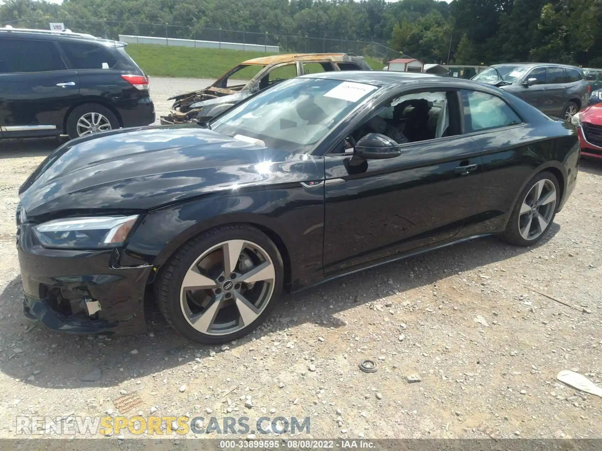 2 Photograph of a damaged car WAUTNAF59LA002560 AUDI A5 COUPE 2020