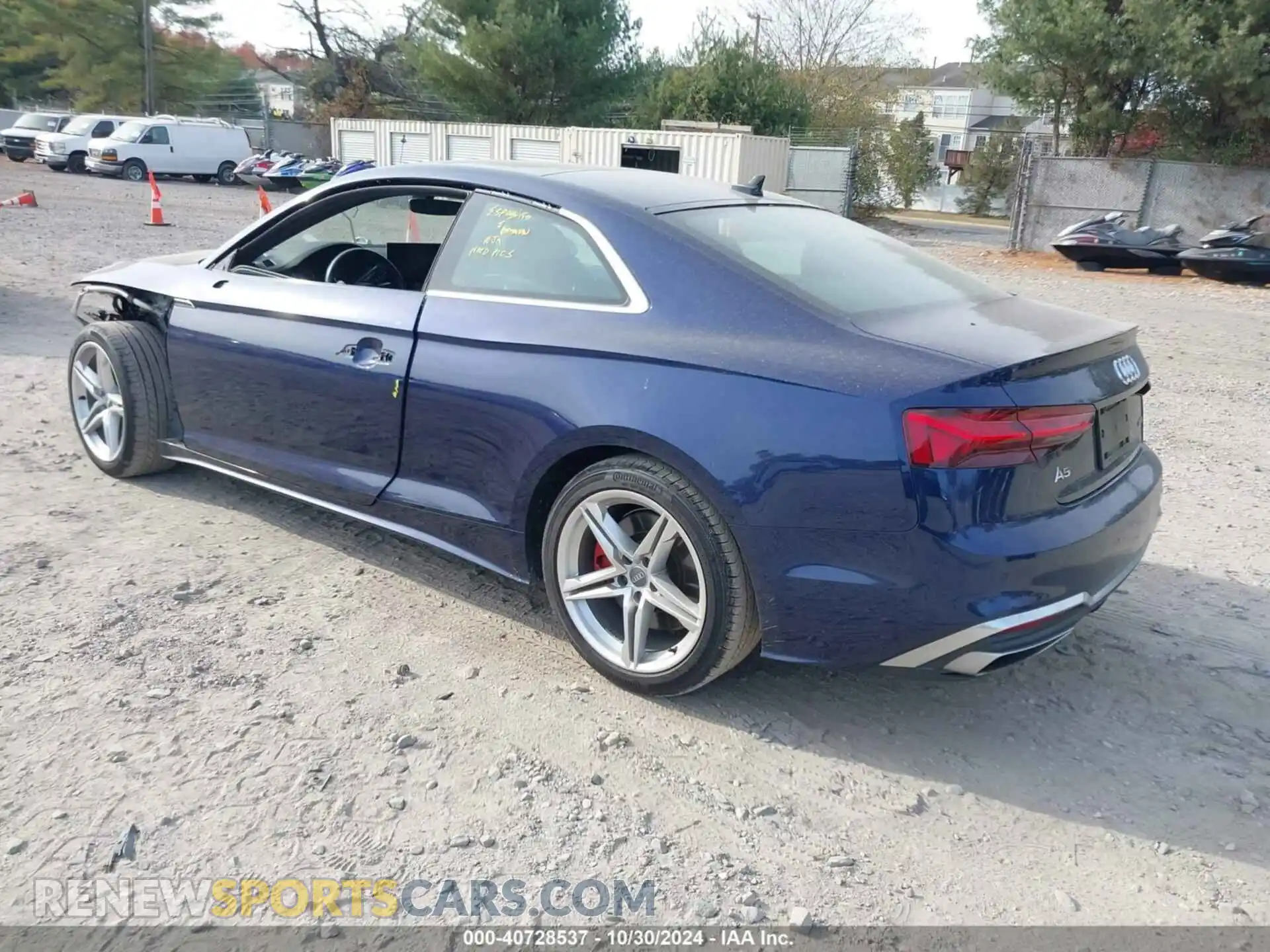 3 Photograph of a damaged car WAUSAAF52MA011173 AUDI A5 COUPE 2021