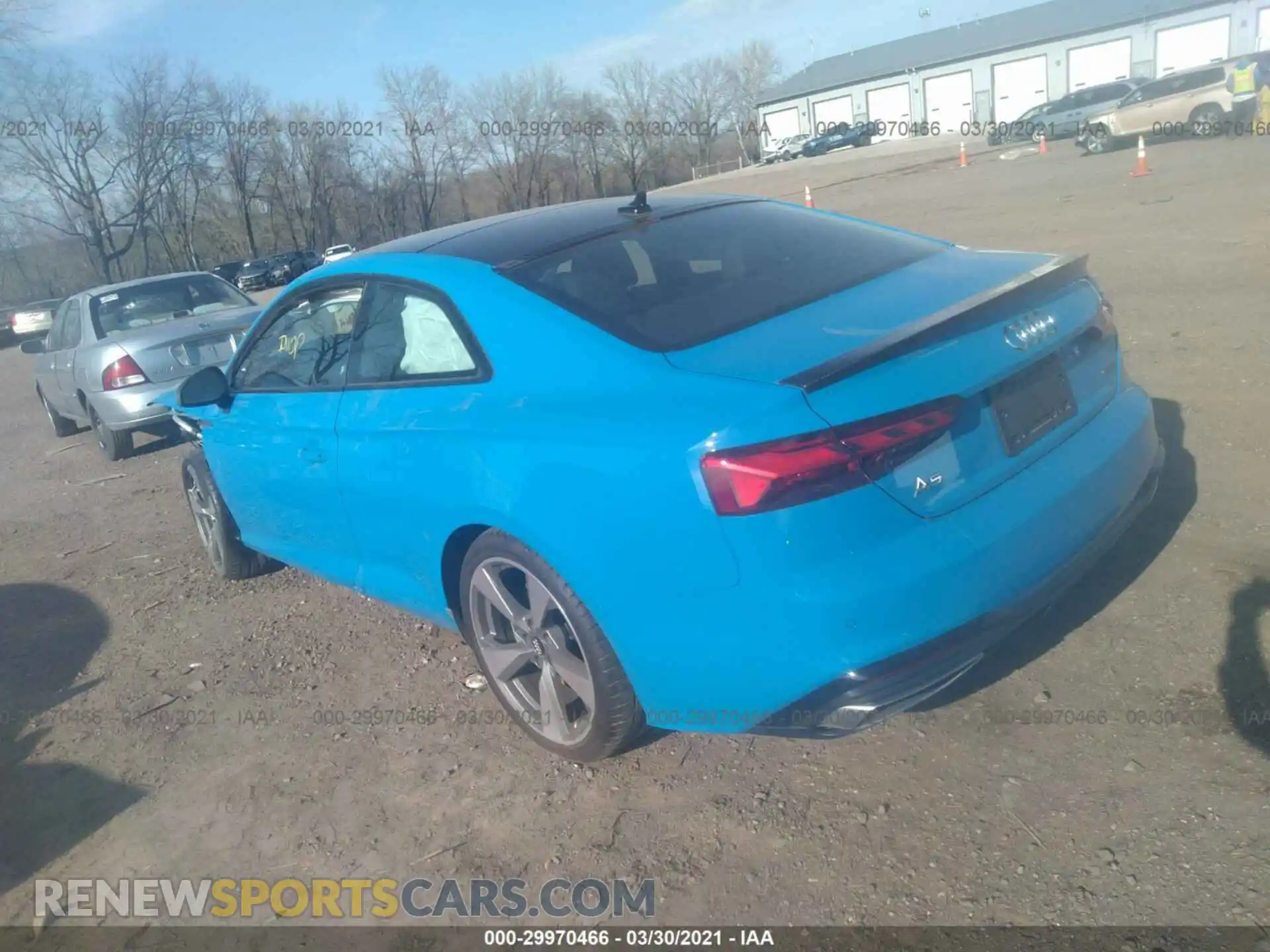 3 Photograph of a damaged car WAUTAAF51MA011248 AUDI A5 COUPE 2021