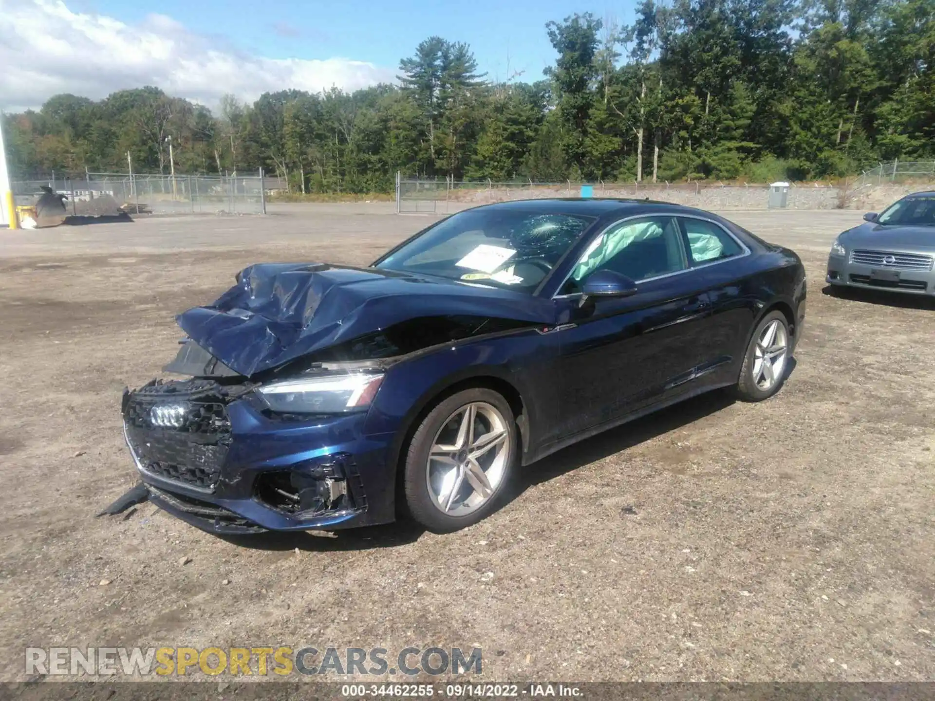 2 Photograph of a damaged car WAUTAAF58MA058065 AUDI A5 COUPE 2021