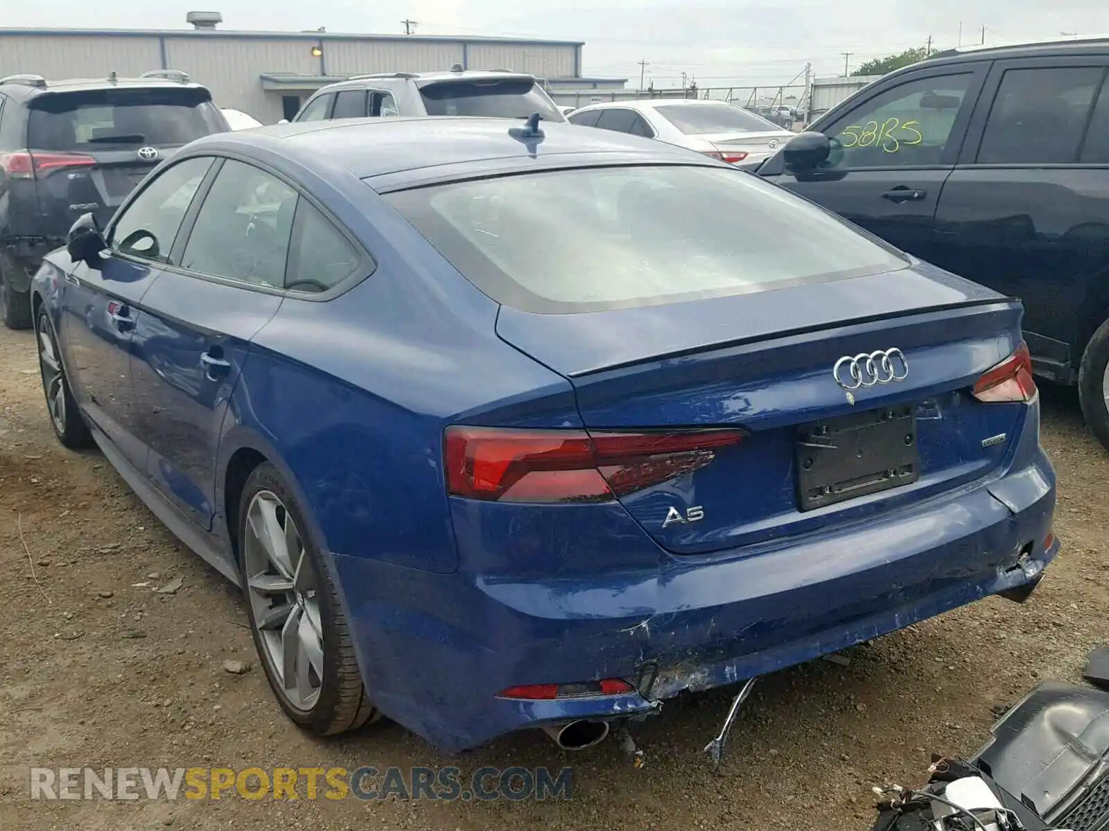 3 Photograph of a damaged car WAUENDF50KA021443 AUDI A5 PREMIUM 2019