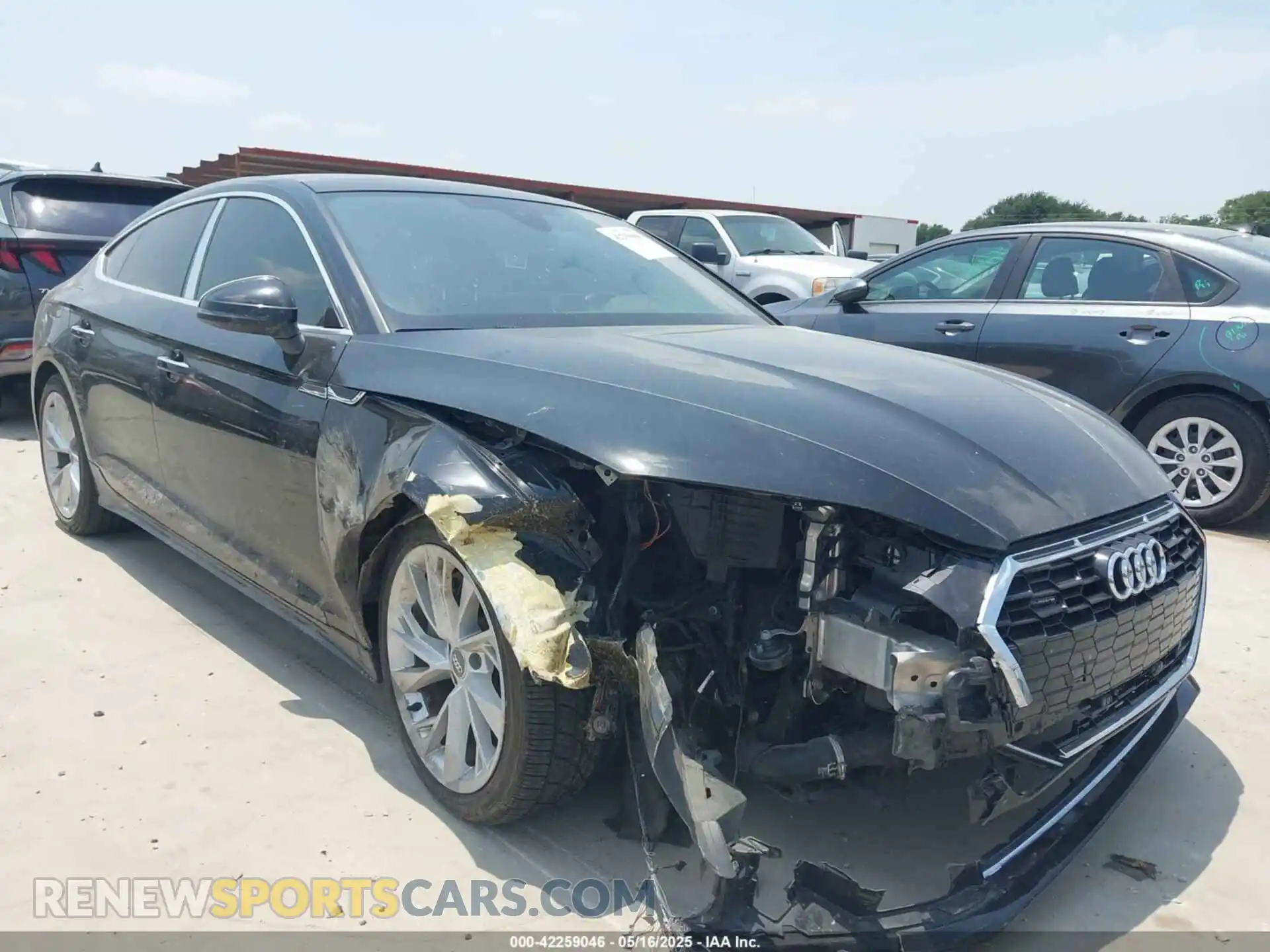 1 fotografías del automóvil dañado WAUANCF50LA004832 AUDI A5 SPORTBACK 2020