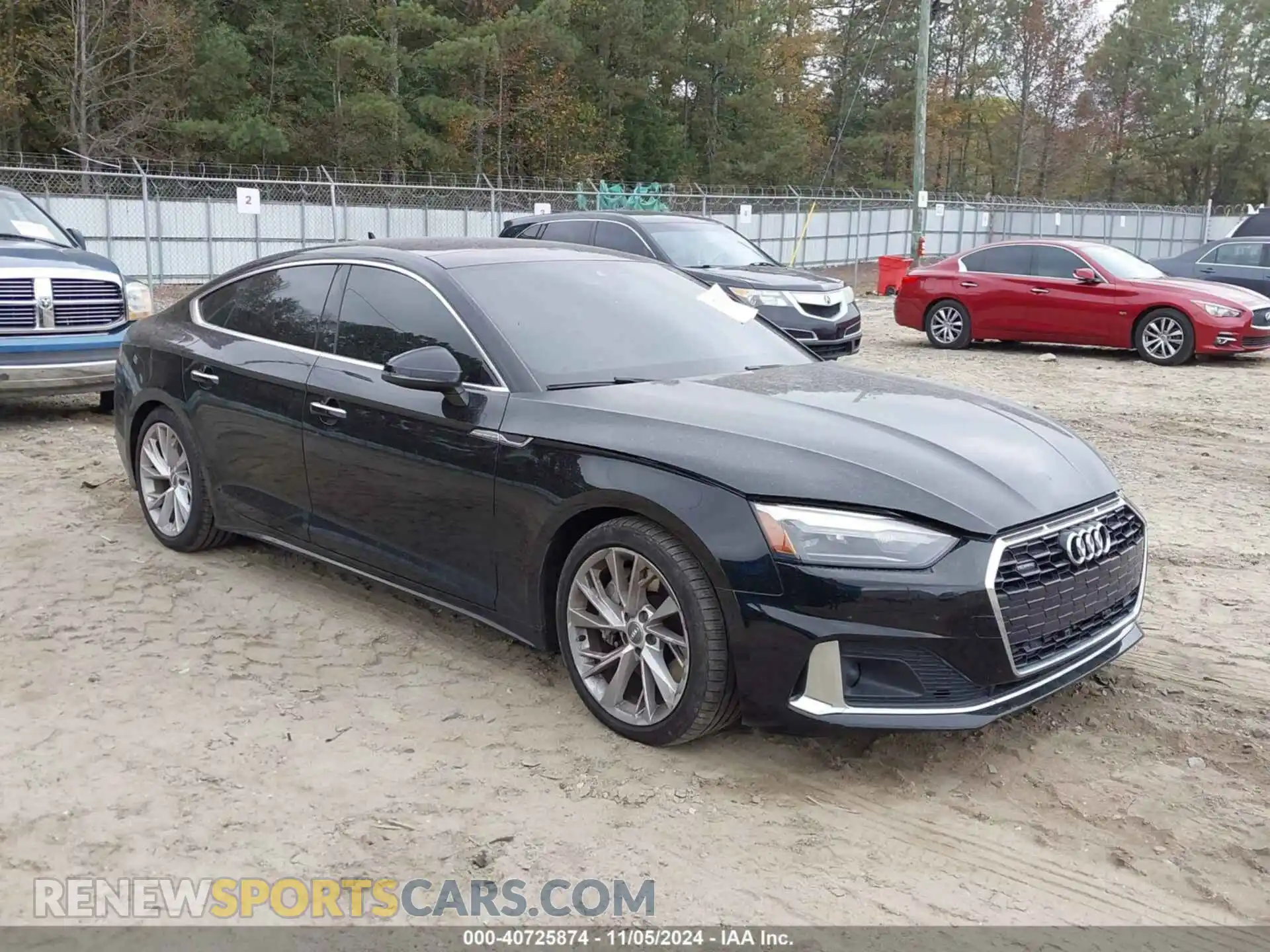 1 fotografías del automóvil dañado WAUANCF55LA007600 AUDI A5 SPORTBACK 2020