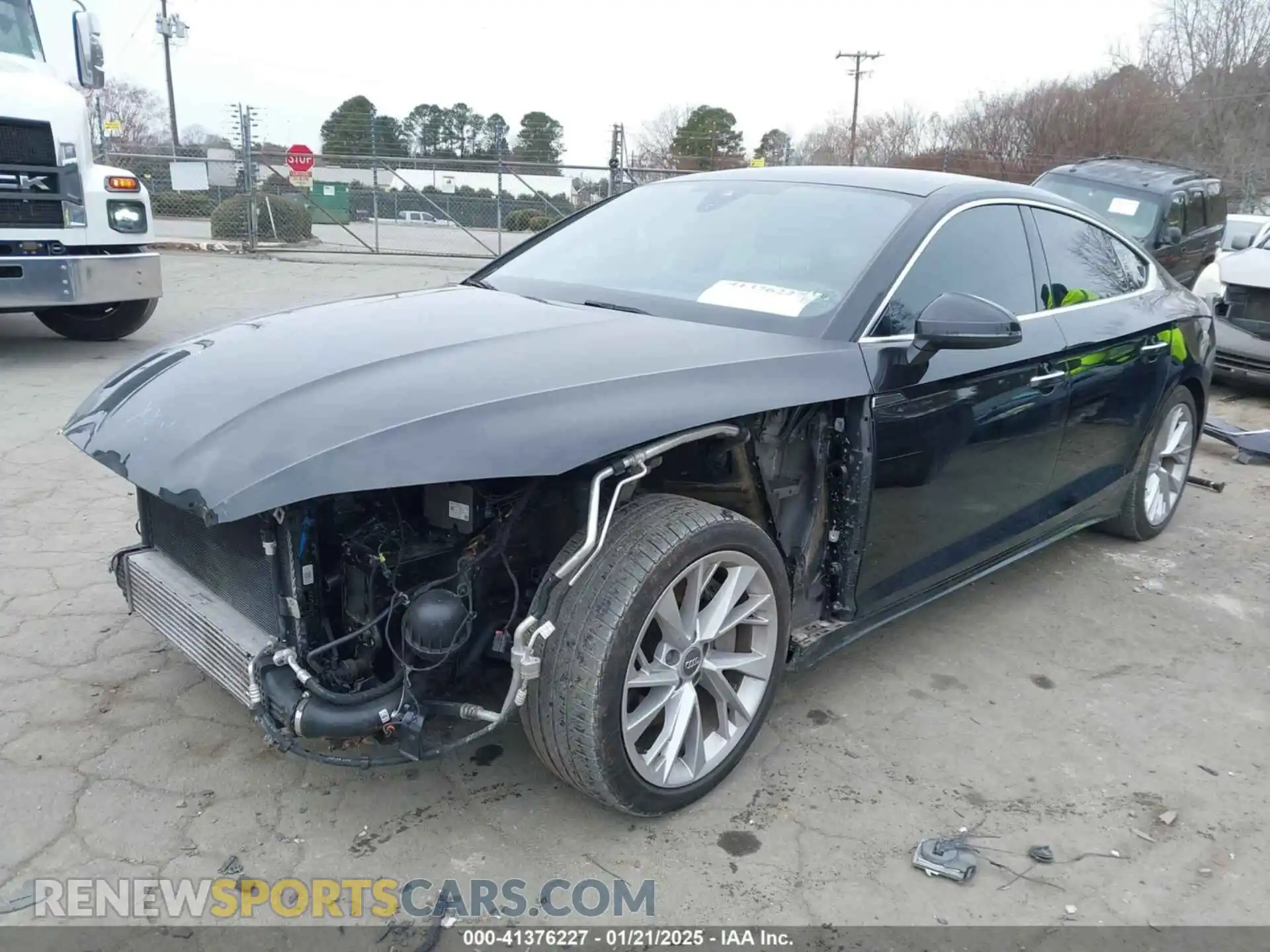 2 Photograph of a damaged car WAUCNCF55LA002728 AUDI A5 SPORTBACK 2020