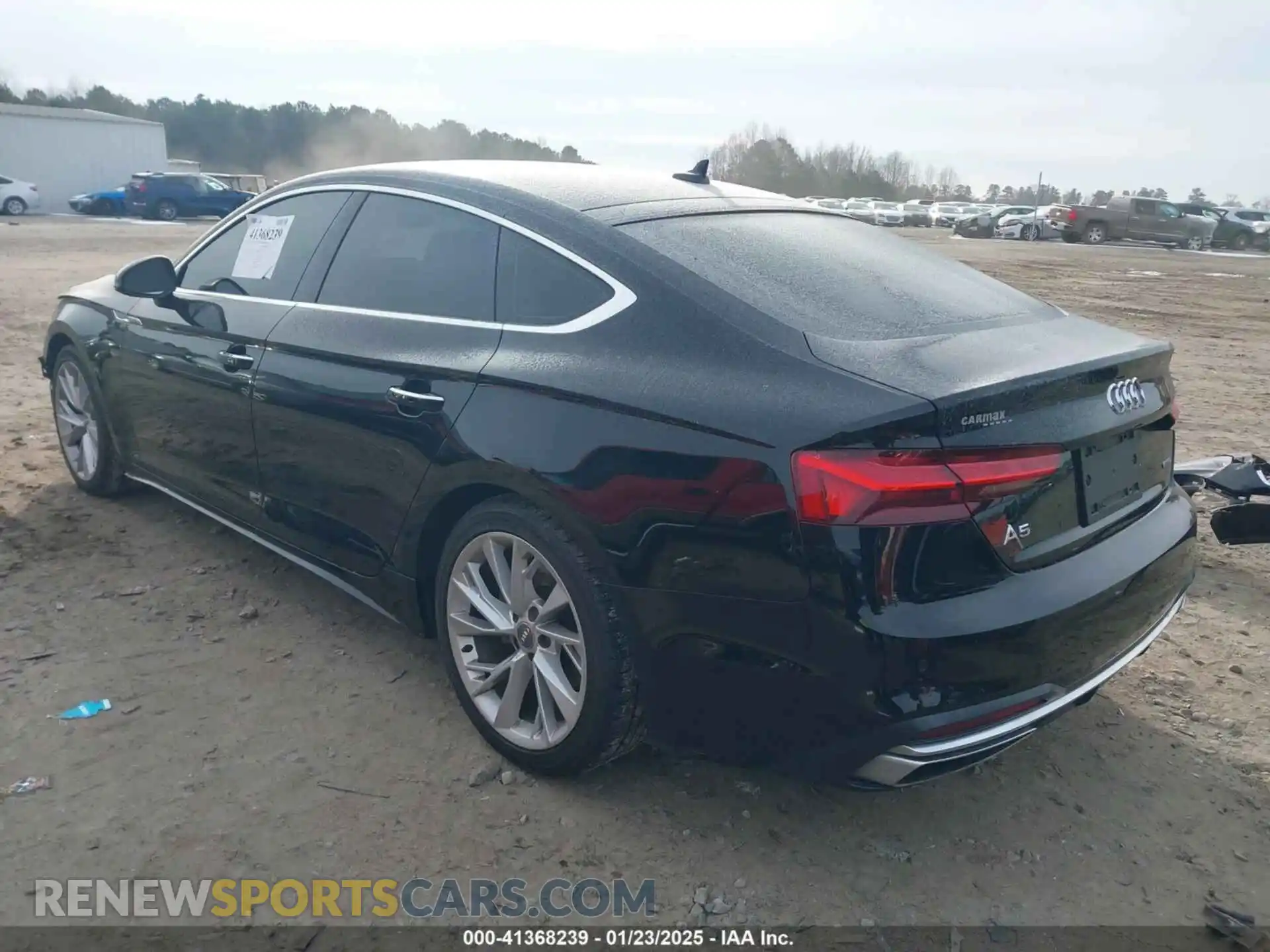 3 fotografías del automóvil dañado WAUABCF52MA003725 AUDI A5 SPORTBACK 2021