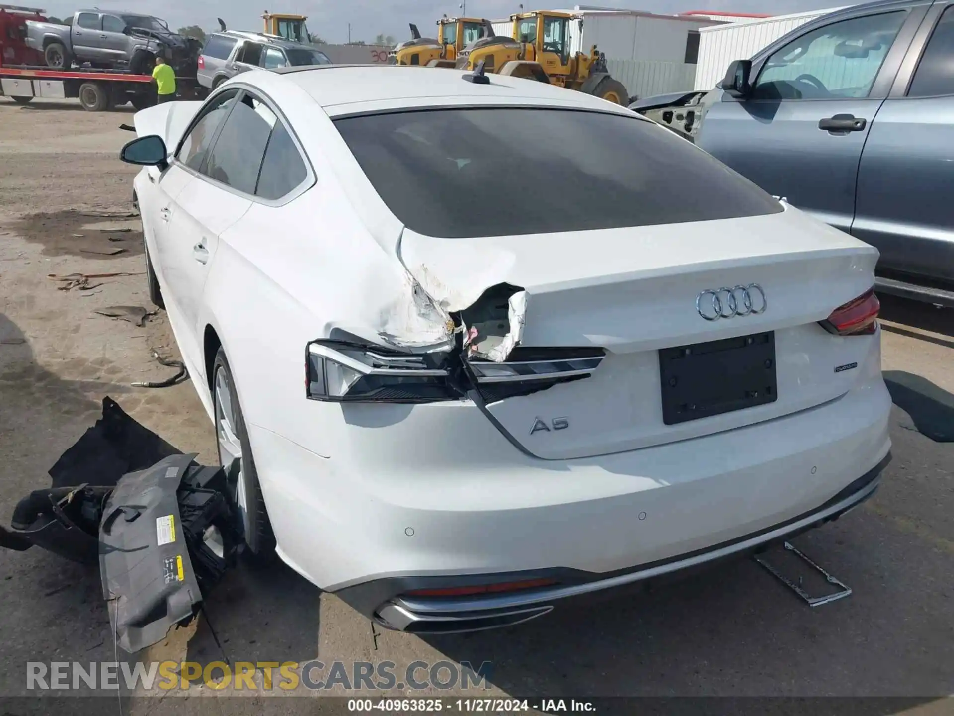 3 Фотография поврежденного автомобиля WAUABCF56MA038848 AUDI A5 SPORTBACK 2021