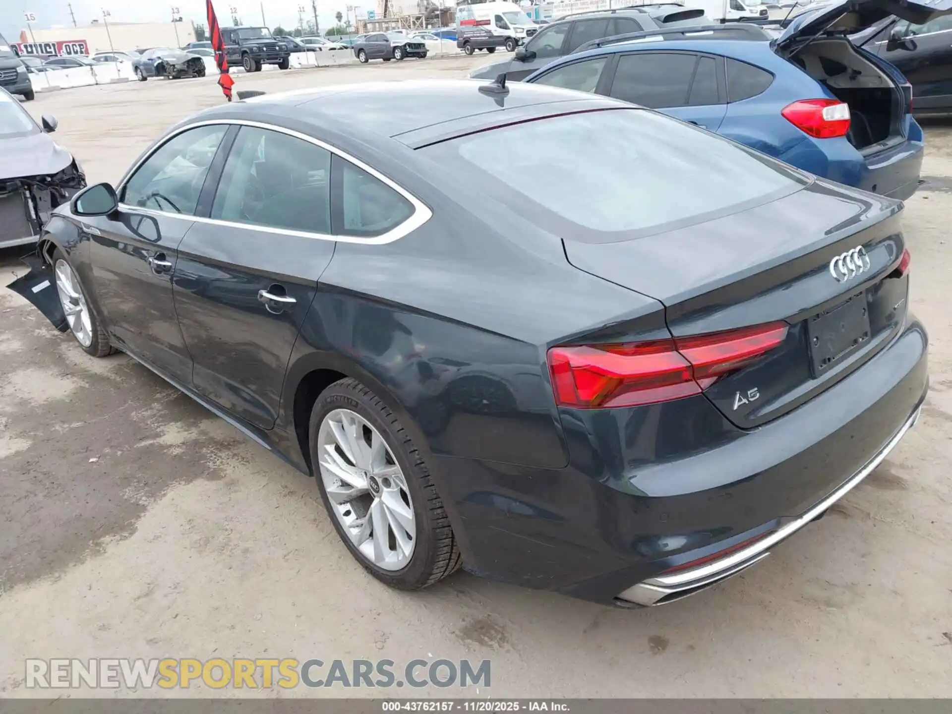 3 Photograph of a damaged car WAUABCF59MA037080 AUDI A5 SPORTBACK 2021