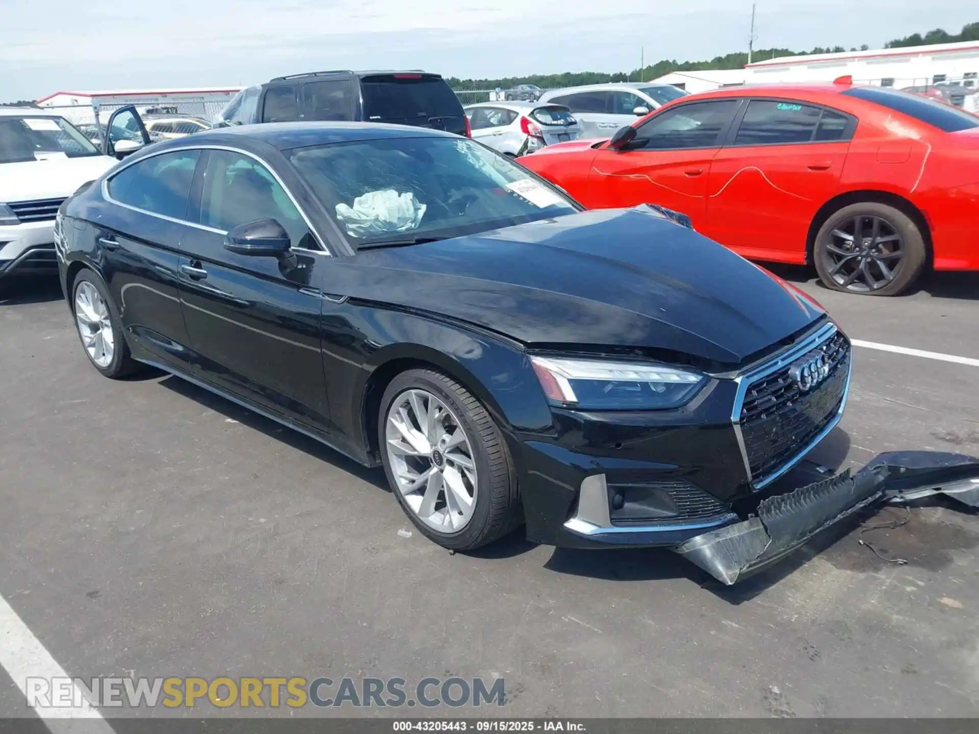 1 Photograph of a damaged car WAUCBCF53MA051372 AUDI A5 SPORTBACK 2021