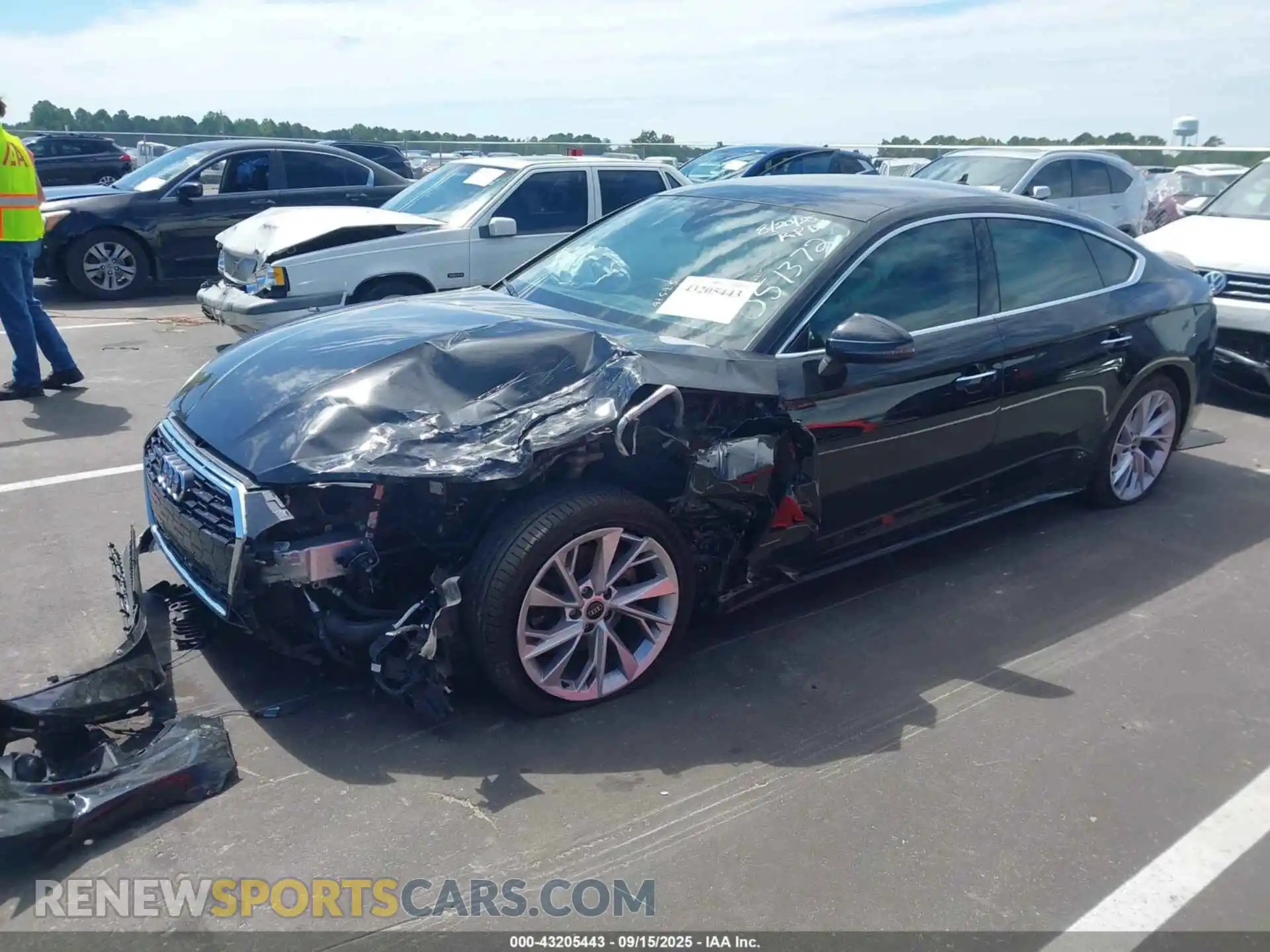 2 Photograph of a damaged car WAUCBCF53MA051372 AUDI A5 SPORTBACK 2021