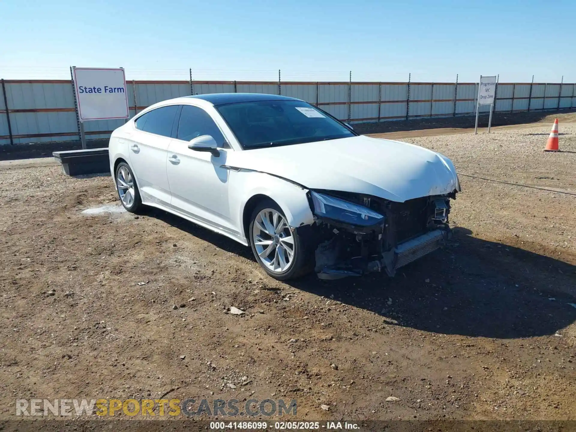 1 Photograph of a damaged car WAUCBCF56MA020486 AUDI A5 SPORTBACK 2021