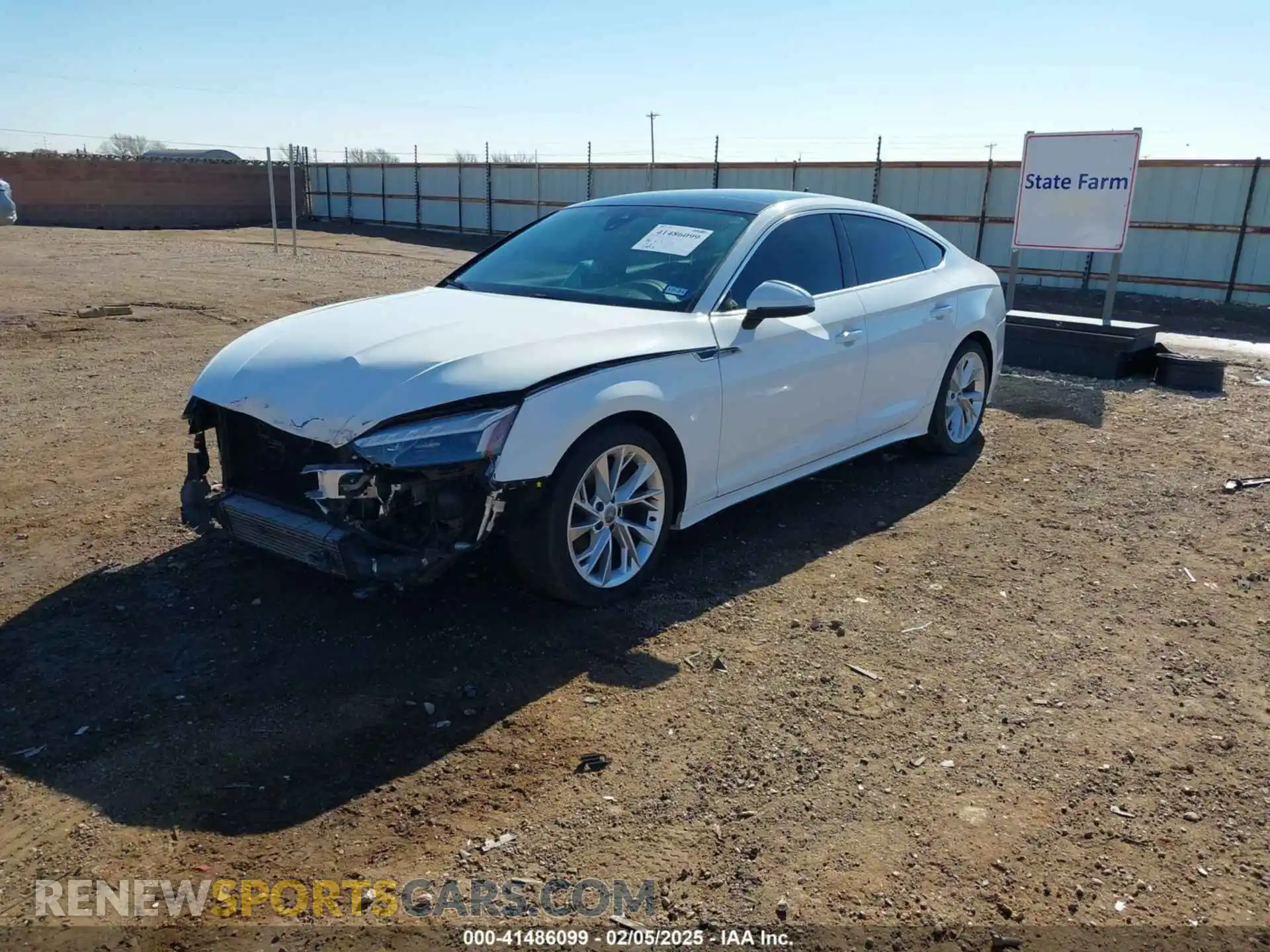 2 Photograph of a damaged car WAUCBCF56MA020486 AUDI A5 SPORTBACK 2021