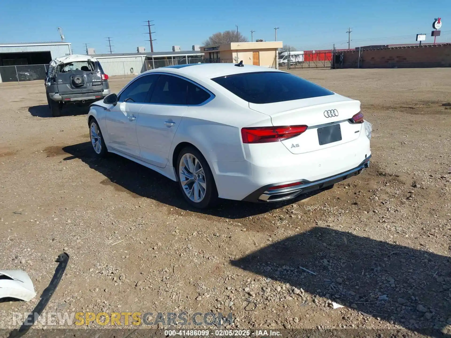 3 Photograph of a damaged car WAUCBCF56MA020486 AUDI A5 SPORTBACK 2021