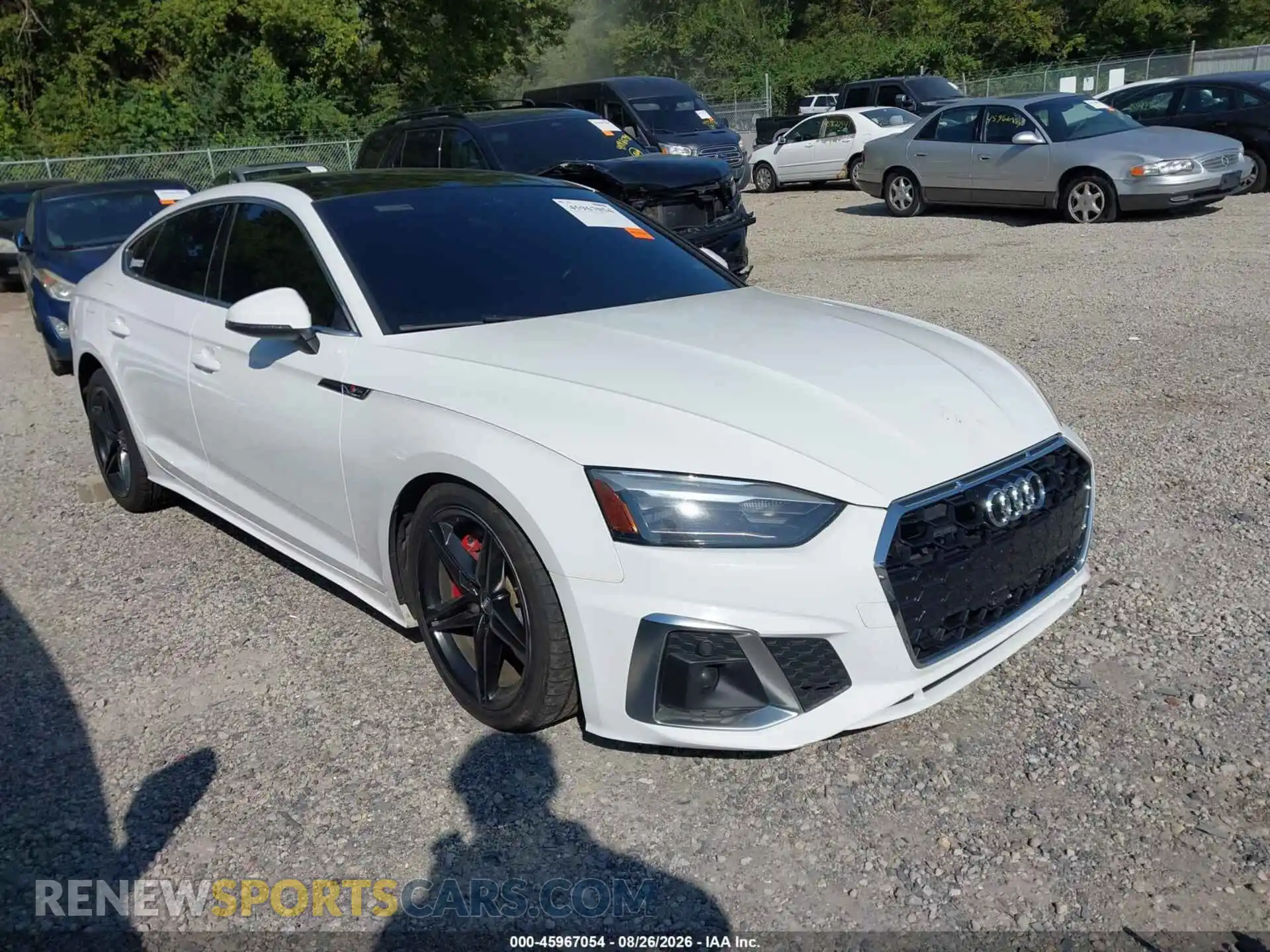 1 Photograph of a damaged car WAUDACF56MA018759 AUDI A5 SPORTBACK 2021