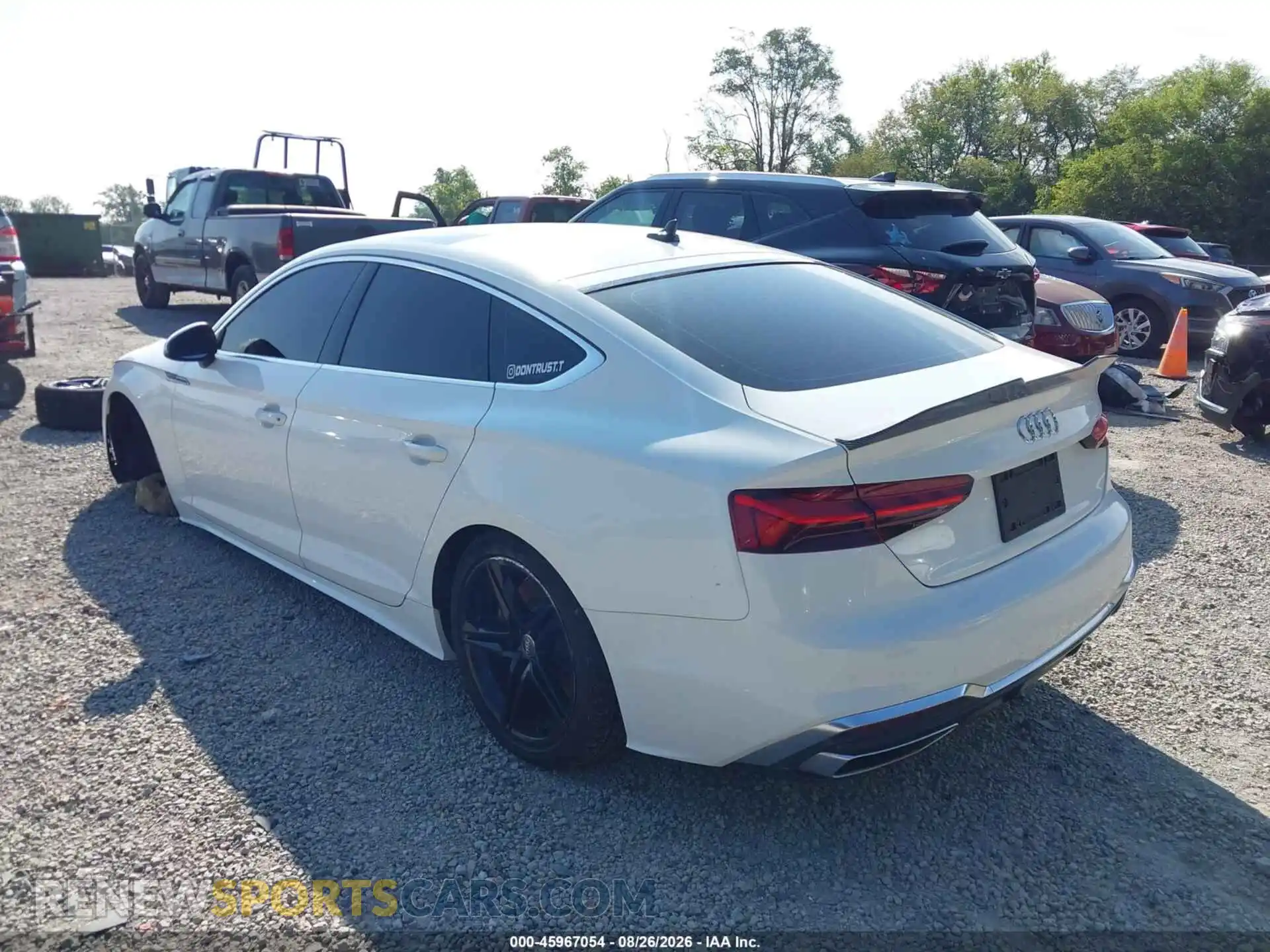 3 Photograph of a damaged car WAUDACF56MA018759 AUDI A5 SPORTBACK 2021