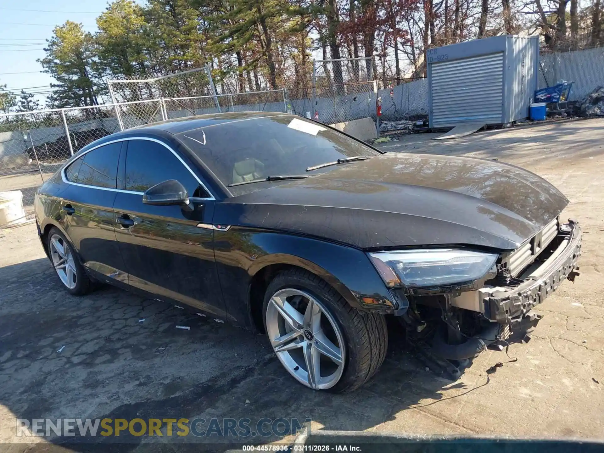 1 Photograph of a damaged car WAUDACF57MA045906 AUDI A5 SPORTBACK 2021