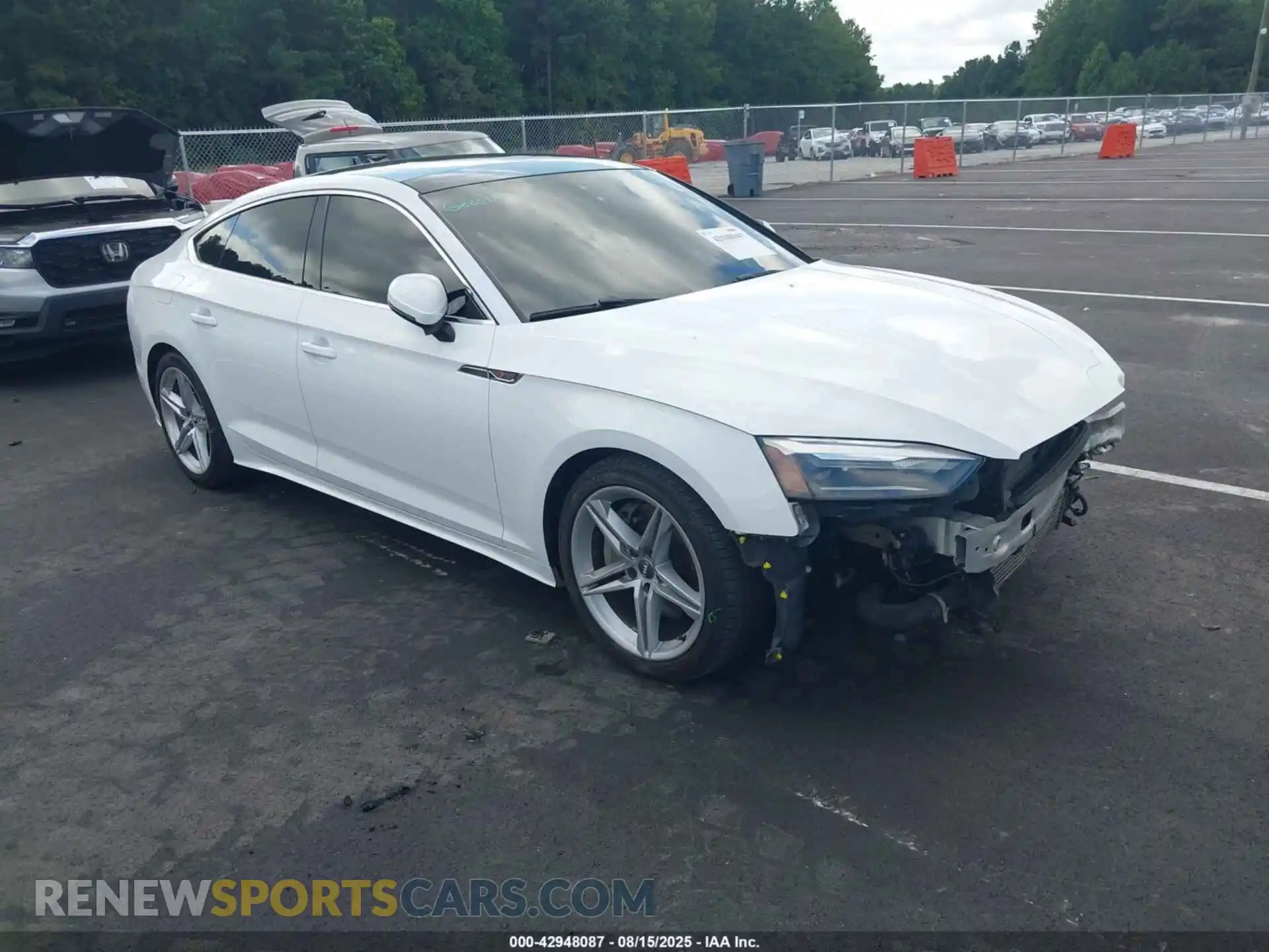 1 Photograph of a damaged car WAUDACF58MA015491 AUDI A5 SPORTBACK 2021
