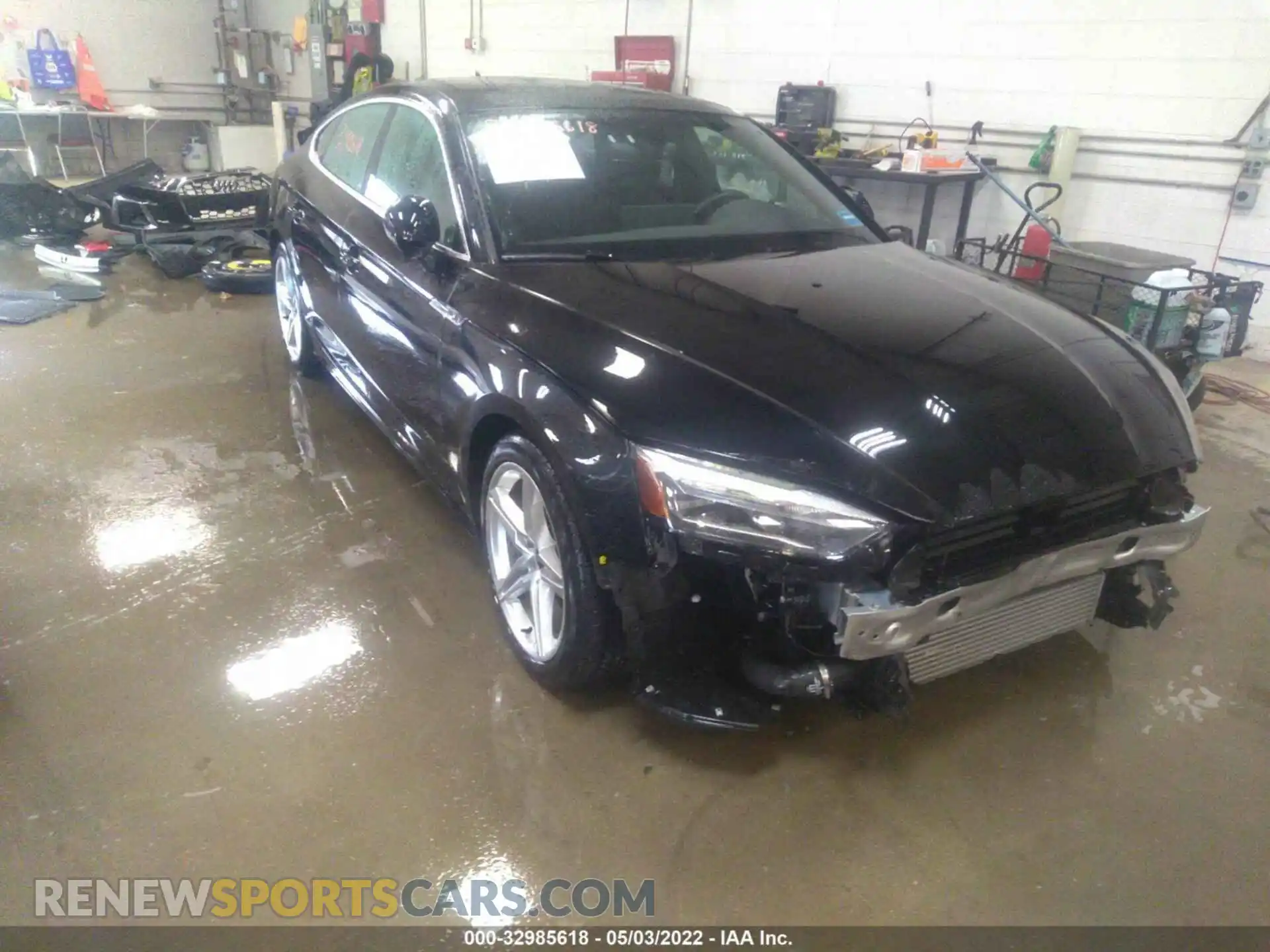 1 fotografías del automóvil dañado WAUDACF5XMA024810 AUDI A5 SPORTBACK 2021