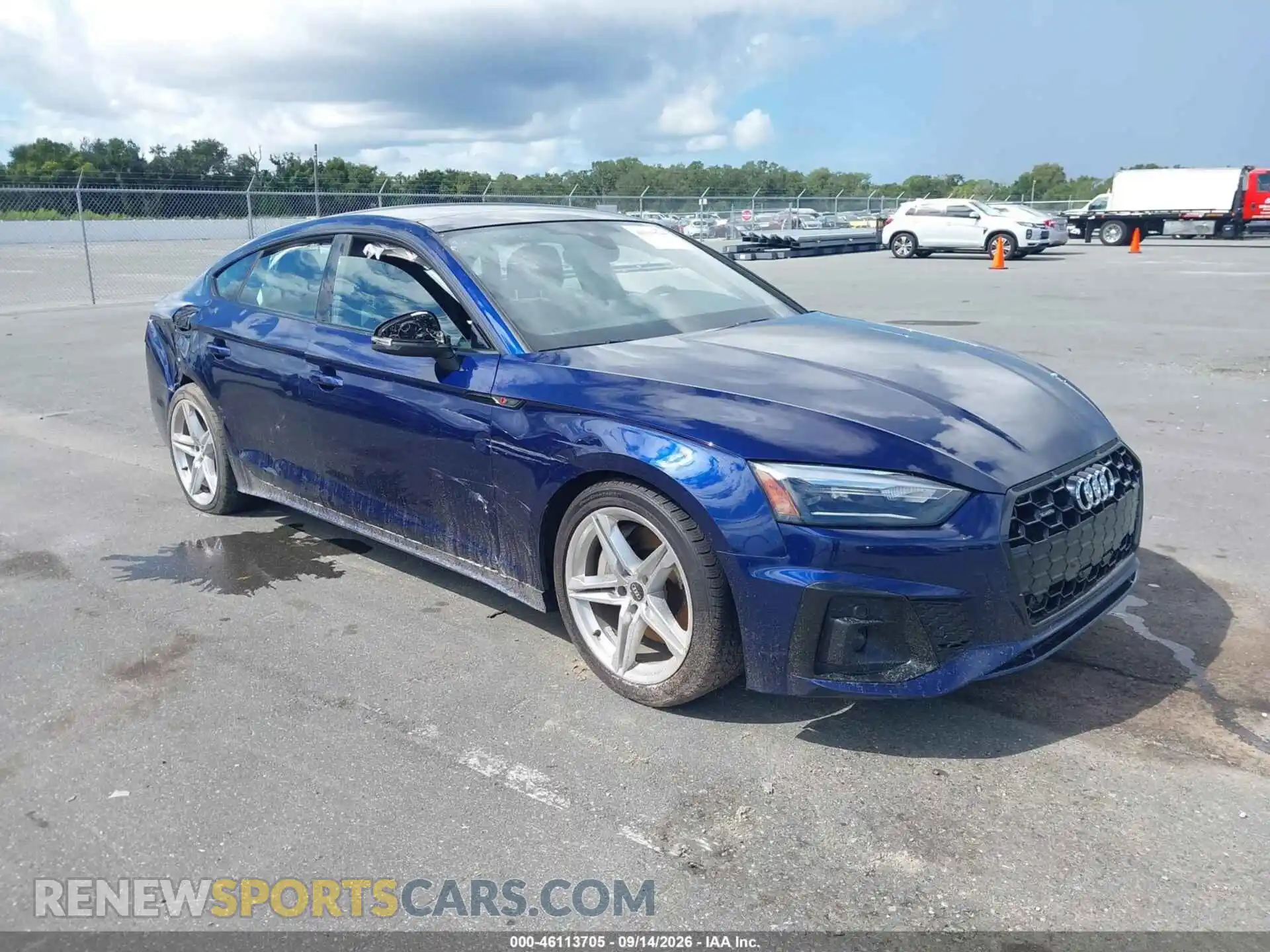 1 Photograph of a damaged car WAUDACF5XMA044698 AUDI A5 SPORTBACK 2021