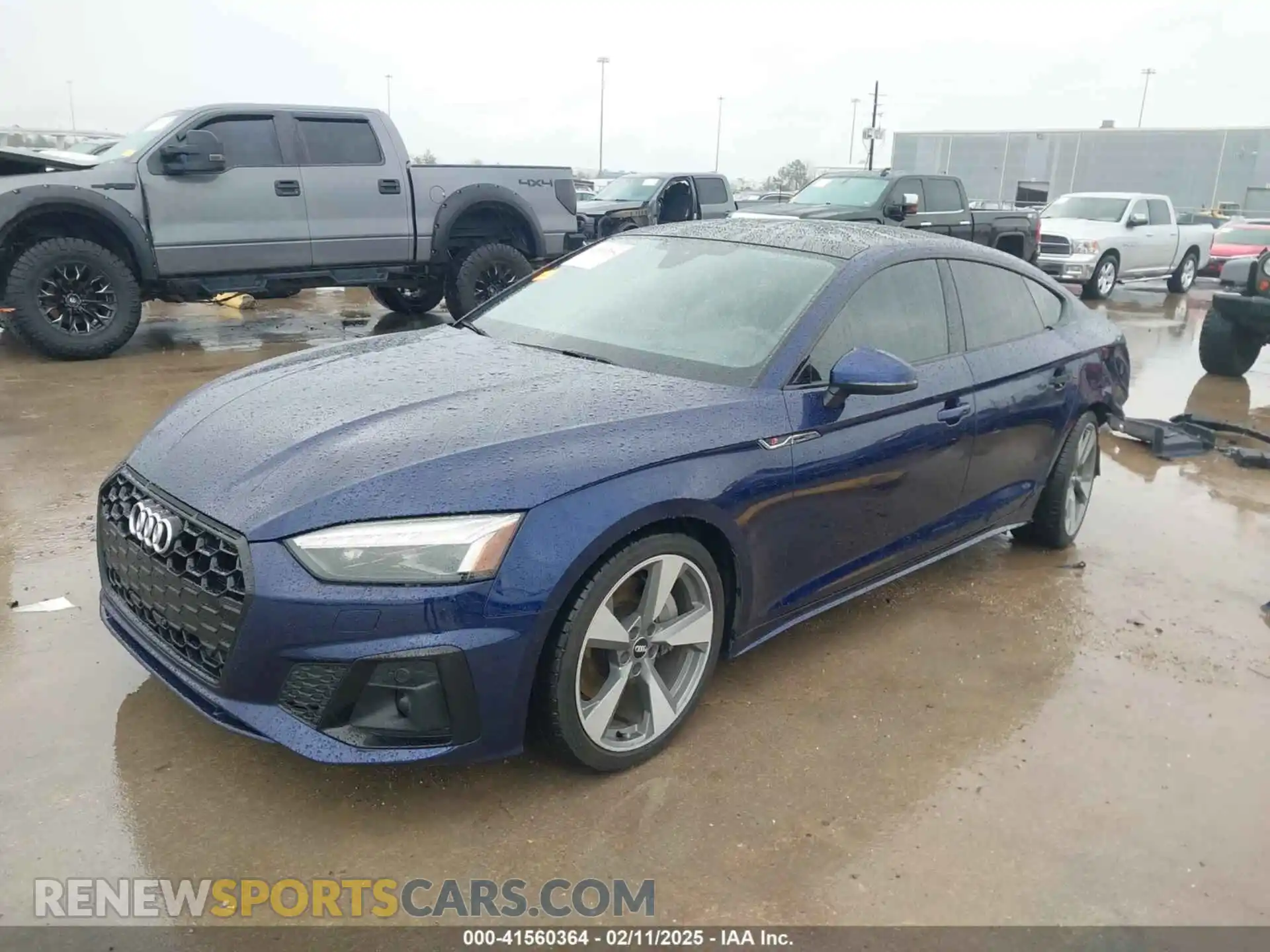 2 Photograph of a damaged car WAUEACF50MA003498 AUDI A5 SPORTBACK 2021