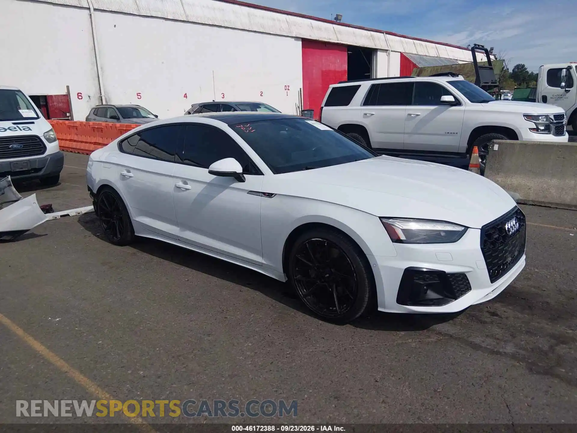 1 Photograph of a damaged car WAUEADF55MA048314 AUDI A5 SPORTBACK 2021