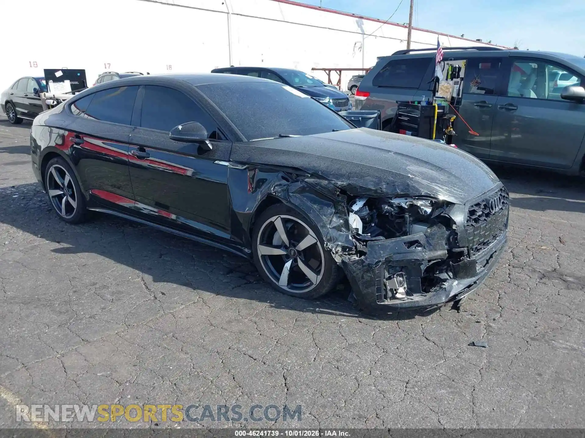 1 Фотография поврежденного автомобиля WAUEADF5XMA048227 AUDI A5 SPORTBACK 2021