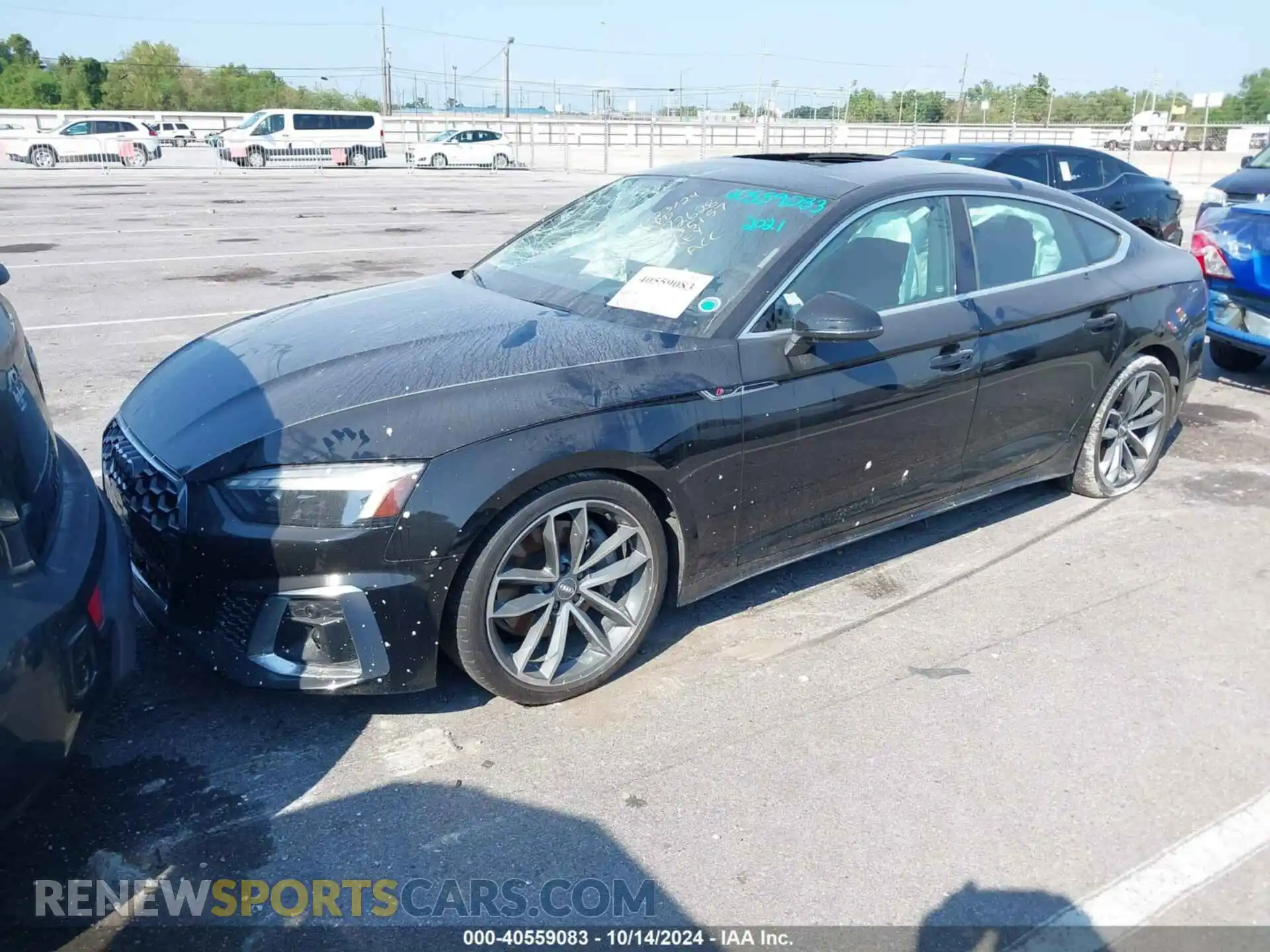 2 Photograph of a damaged car WAUFACF50MA005157 AUDI A5 SPORTBACK 2021