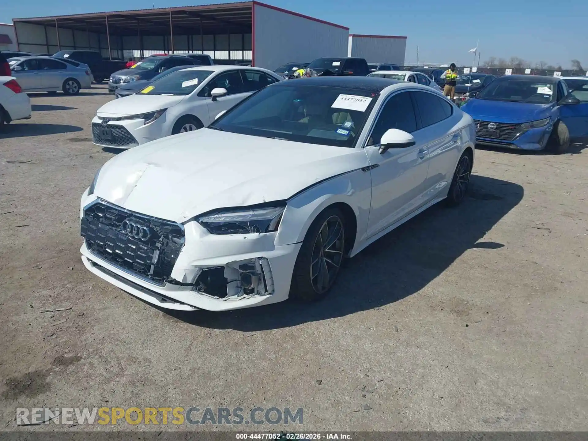 2 Photograph of a damaged car WAUFACF53MA027010 AUDI A5 SPORTBACK 2021