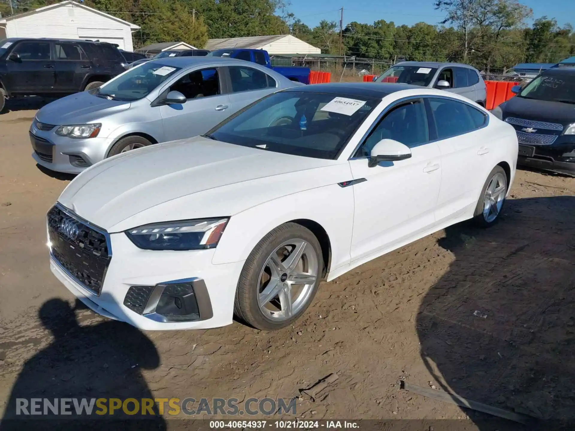 2 Photograph of a damaged car WAUFACF56MA042875 AUDI A5 SPORTBACK 2021