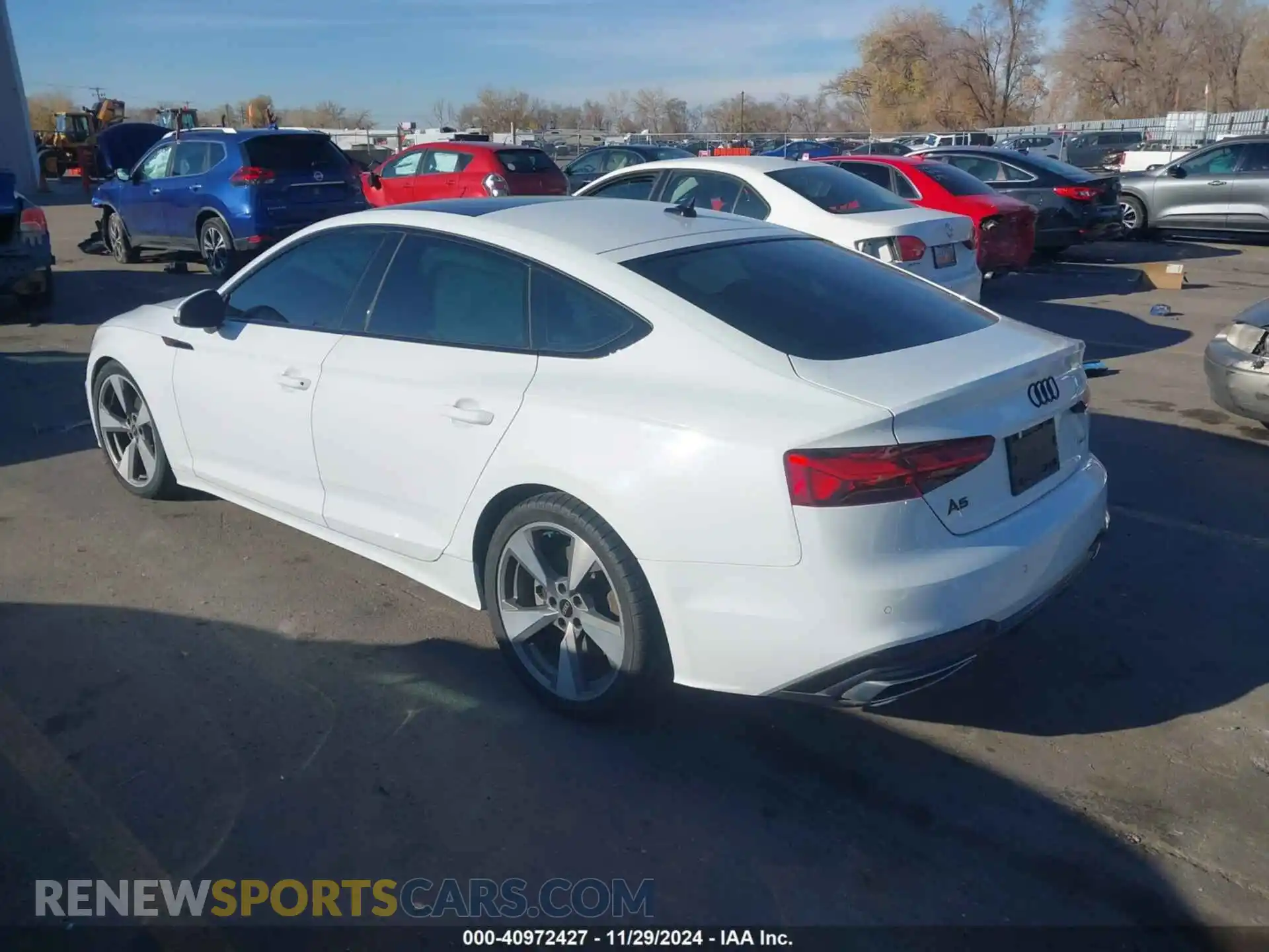 3 Фотография поврежденного автомобиля WAUFACF56MA051978 AUDI A5 SPORTBACK 2021