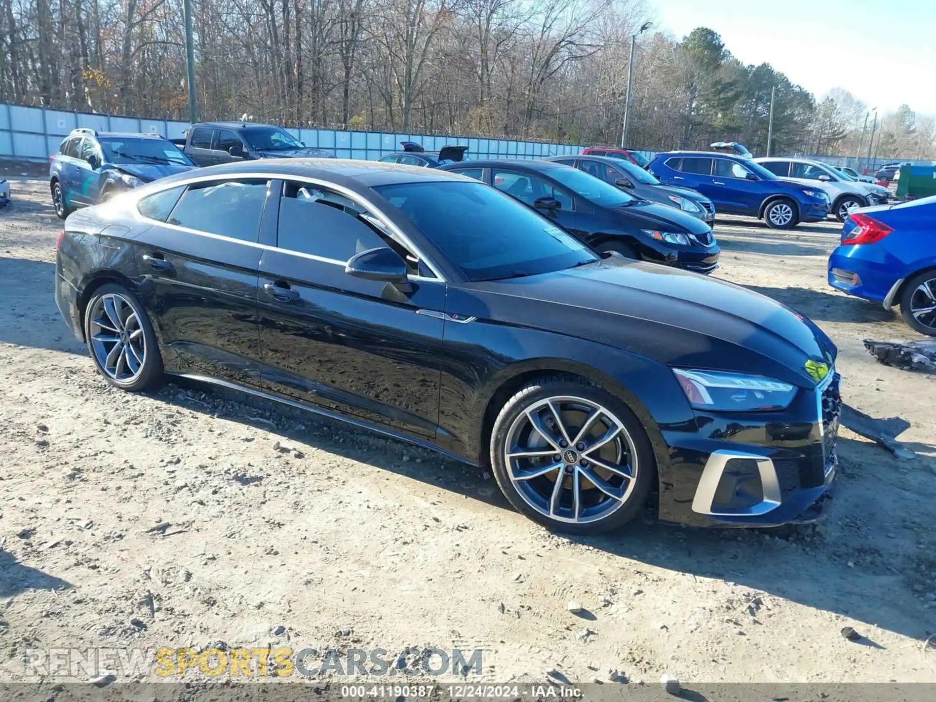 1 Фотография поврежденного автомобиля WAUFACF59MA034074 AUDI A5 SPORTBACK 2021