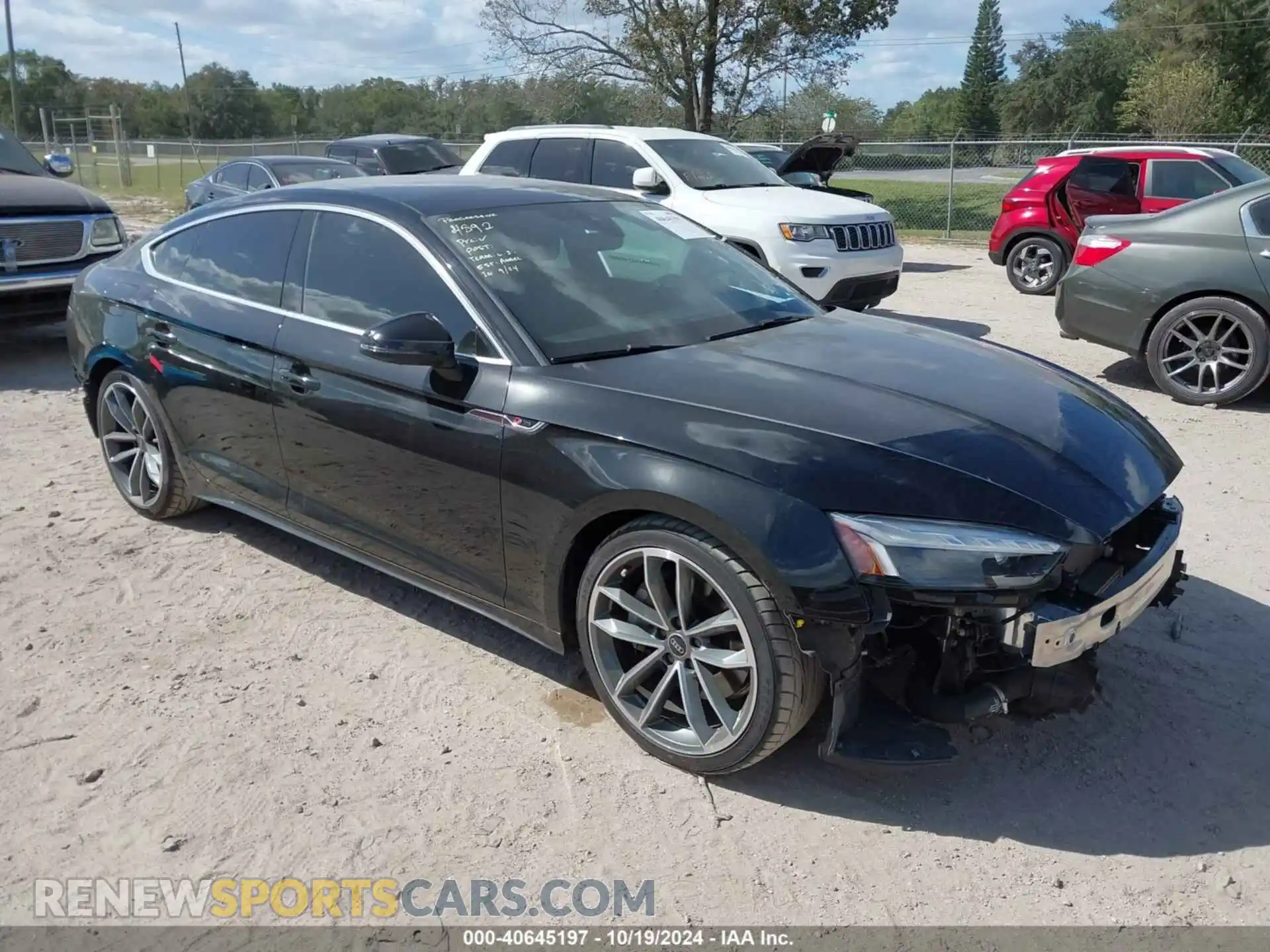 1 Фотография поврежденного автомобиля WAUFACF5XMA050302 AUDI A5 SPORTBACK 2021