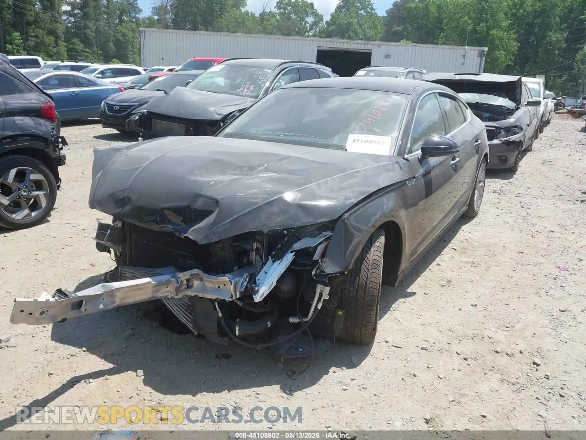 2 Фотография поврежденного автомобиля WAUABCF53PA041078 AUDI A5 SPORTBACK 2023
