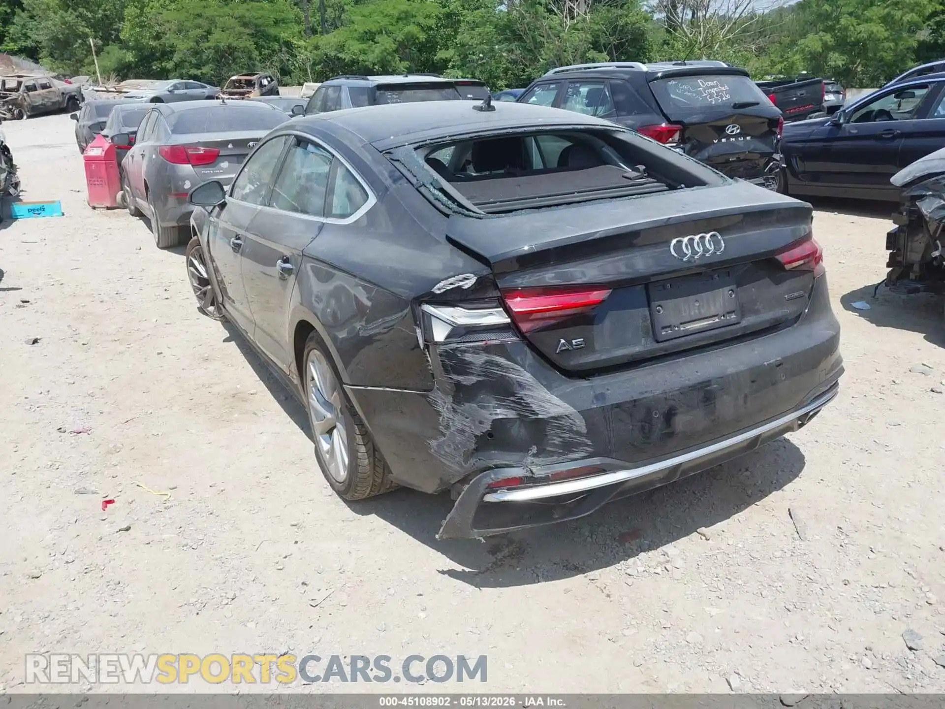3 Фотография поврежденного автомобиля WAUABCF53PA041078 AUDI A5 SPORTBACK 2023
