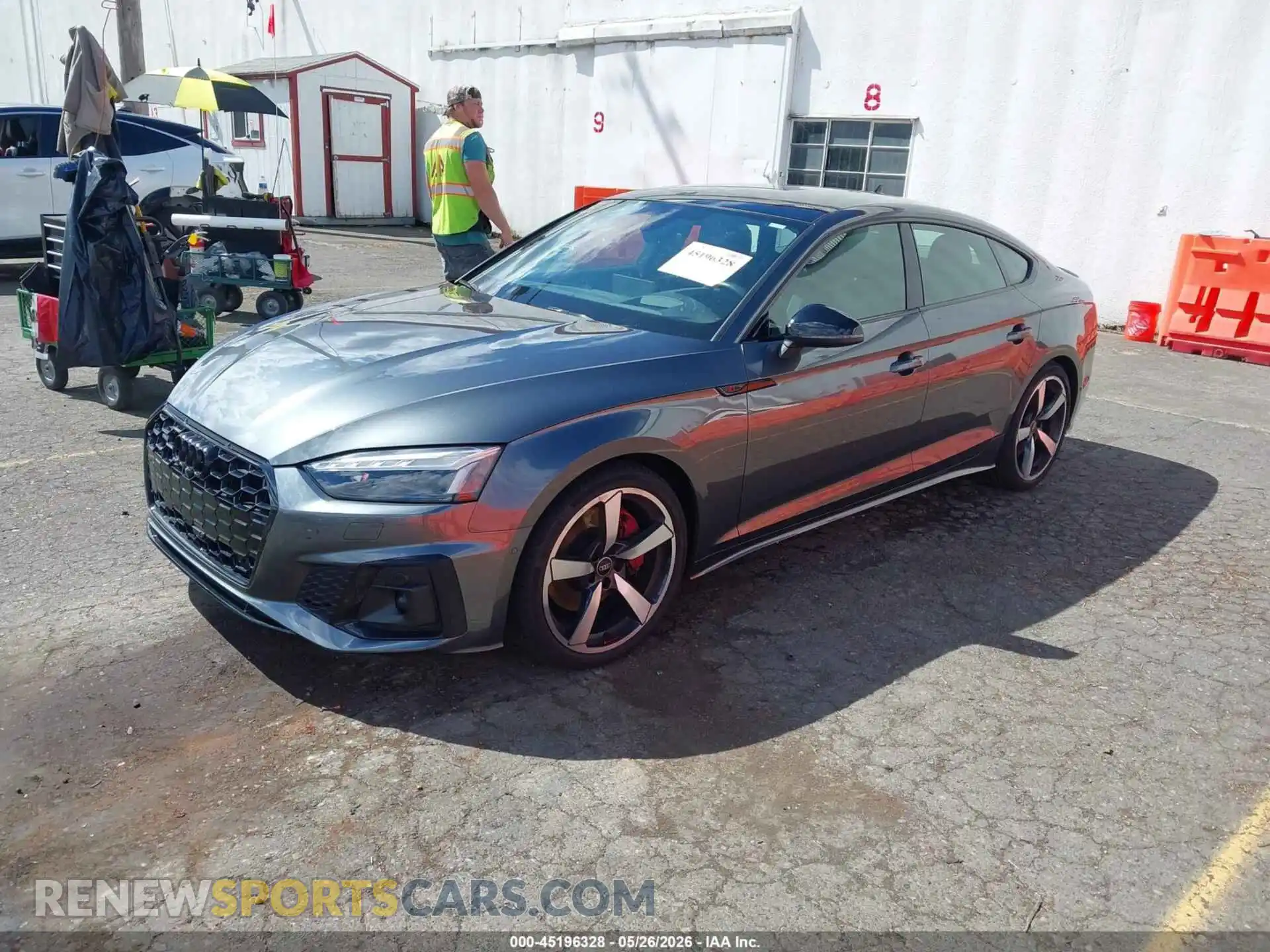 2 Фотография поврежденного автомобиля WAUEACF53PA040310 AUDI A5 SPORTBACK 2023