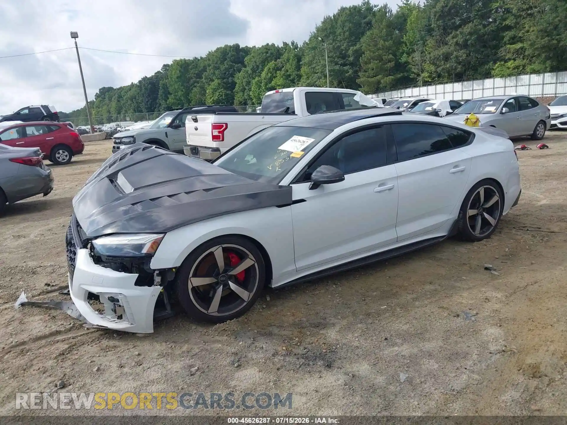 2 Фотография поврежденного автомобиля WAUEACF54PA048531 AUDI A5 SPORTBACK 2023