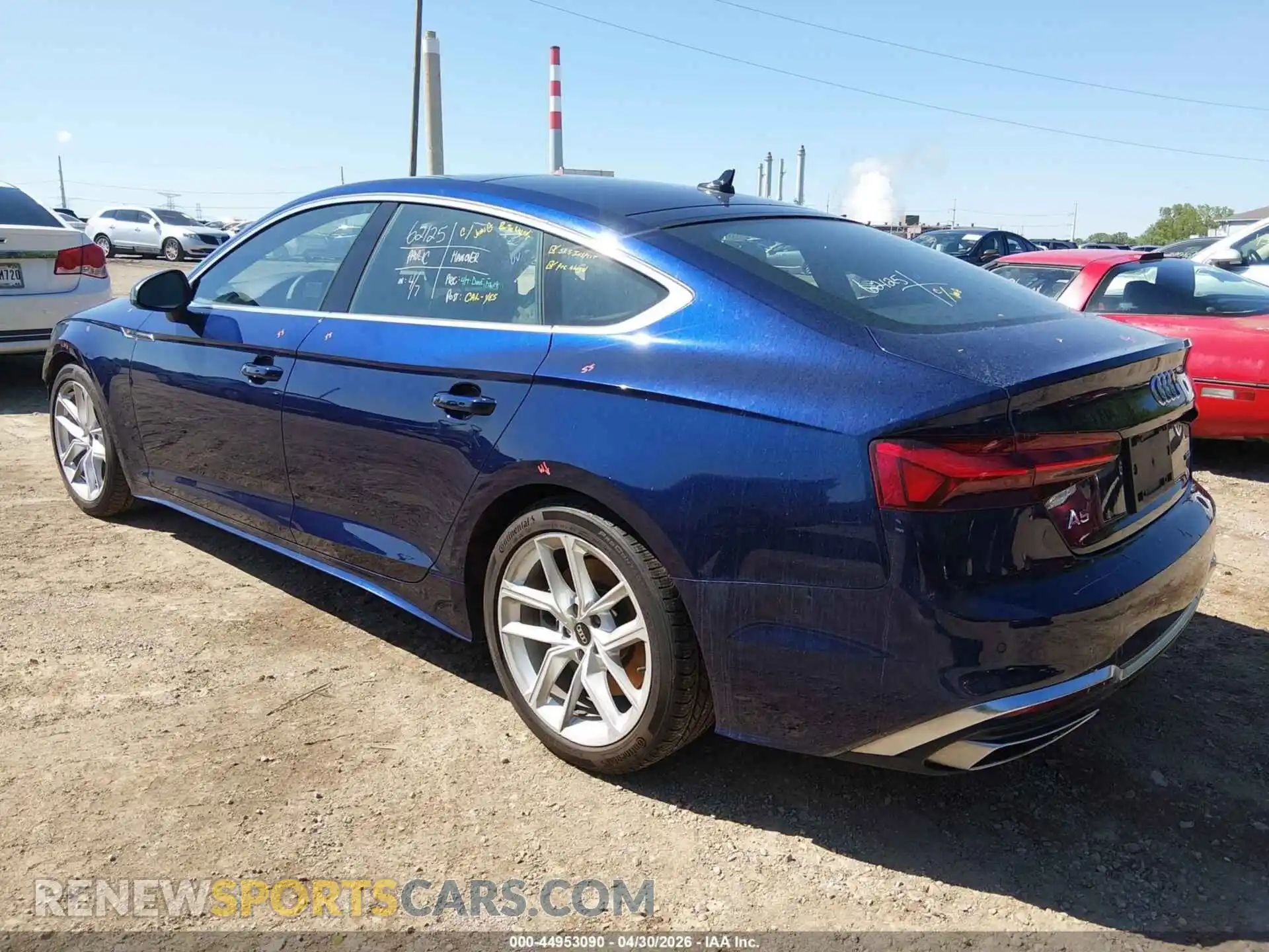 3 Фотография поврежденного автомобиля WAUFACF54PA016330 AUDI A5 SPORTBACK 2023