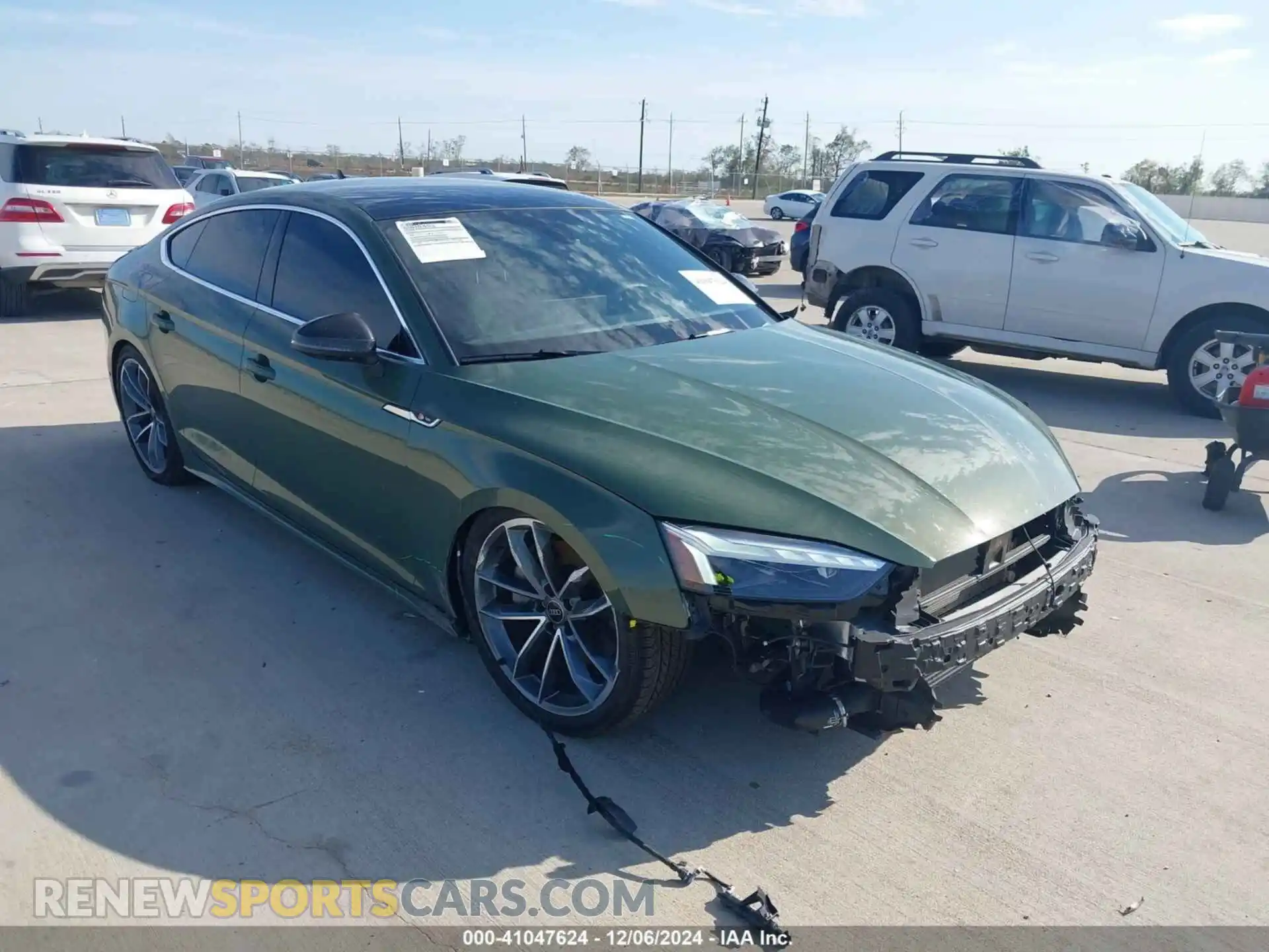 1 Photograph of a damaged car WAUEACF58RA045831 AUDI A5 SPORTBACK 2024