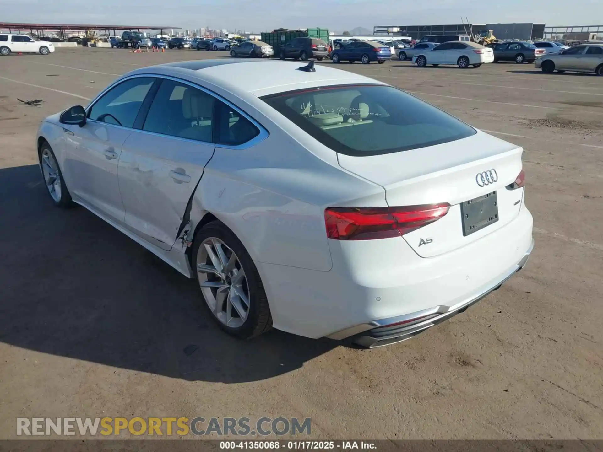 3 Photograph of a damaged car WAUFACF52RA083298 AUDI A5 SPORTBACK 2024