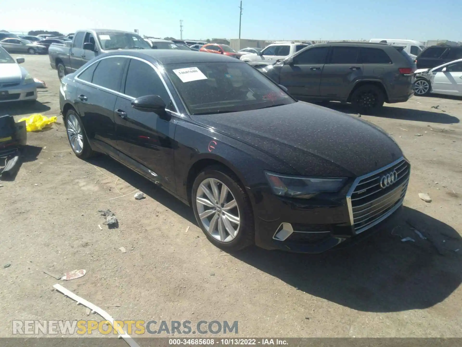 1 Фотография поврежденного автомобиля WAUD8AF20KN129416 AUDI A6 2019