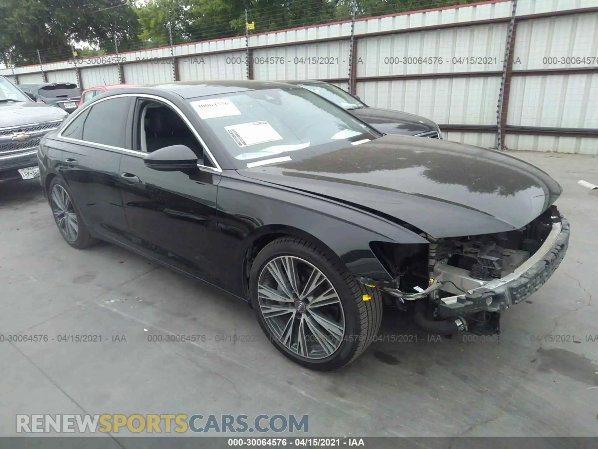 1 Photograph of a damaged car WAUD8AF26KN122194 AUDI A6 2019