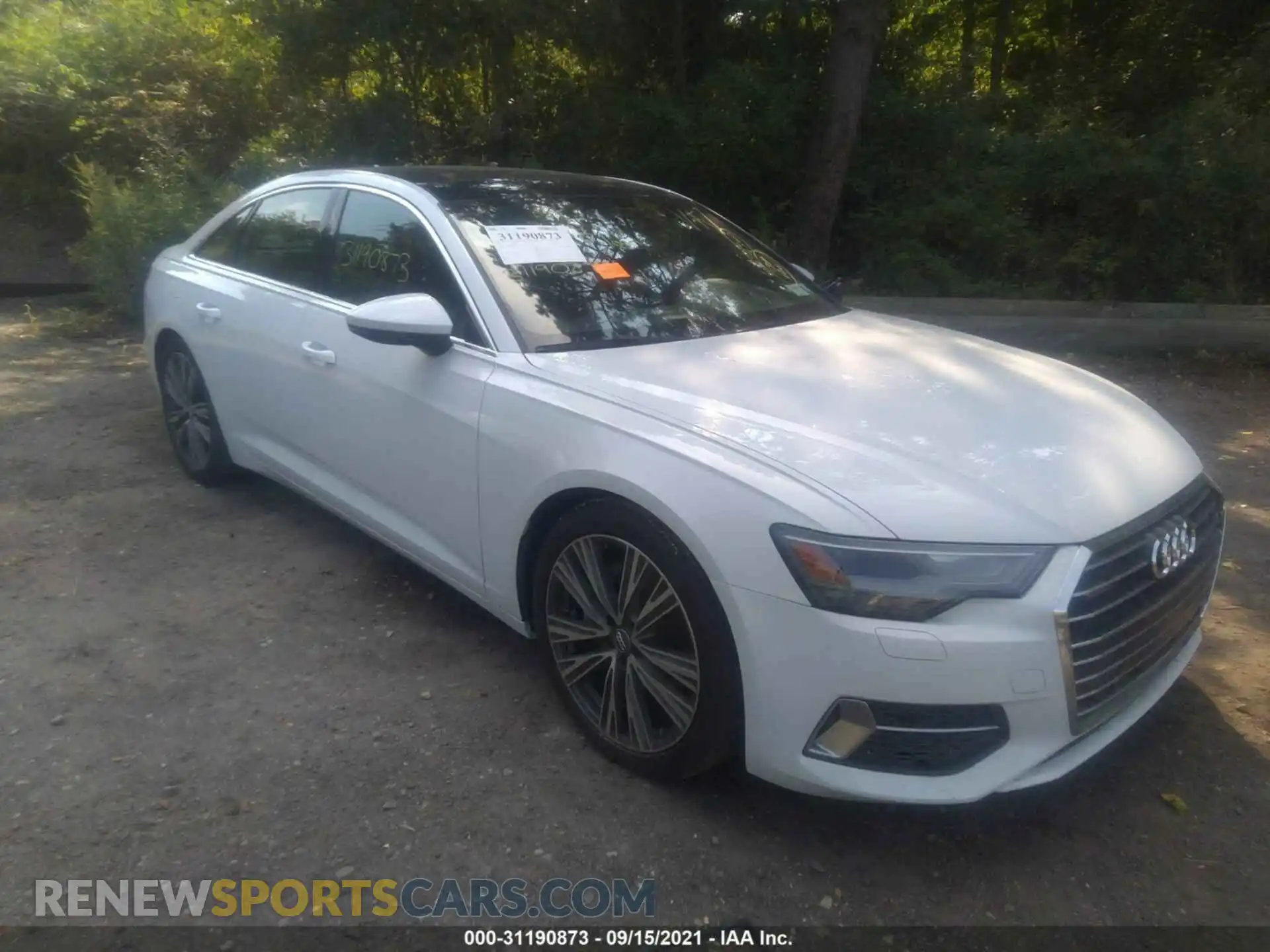 1 Photograph of a damaged car WAUD8AF26KN128531 AUDI A6 2019